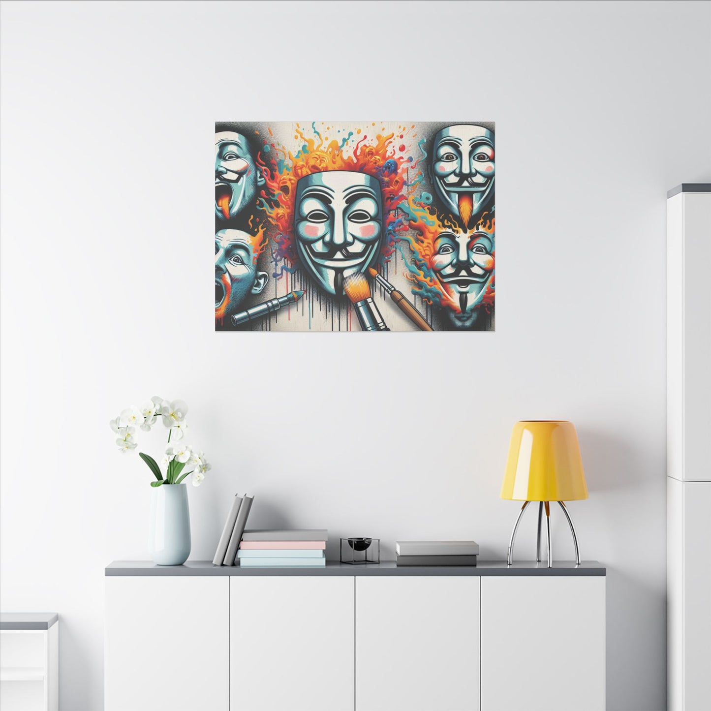 RetroBrush I - Canvas