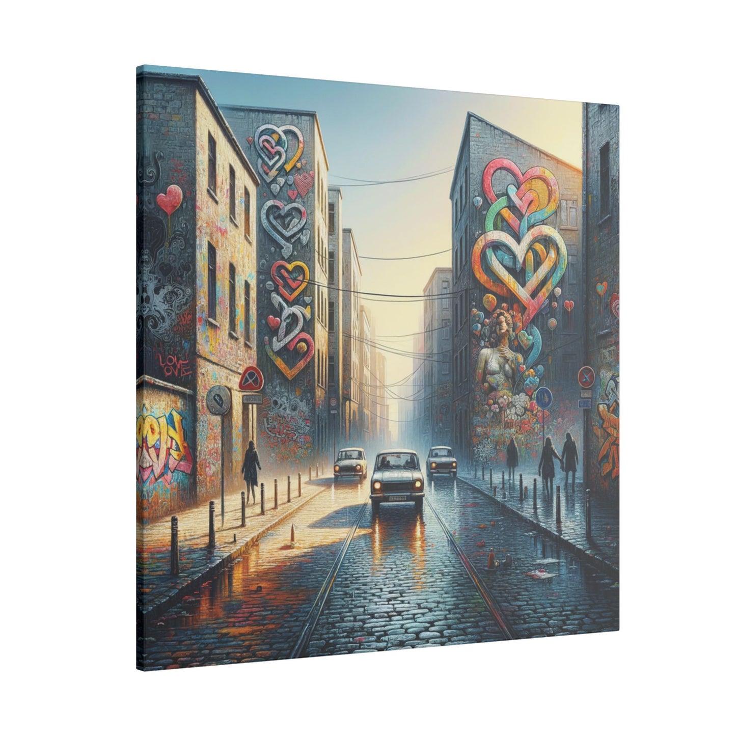 Urban Heartbeat - Canvas