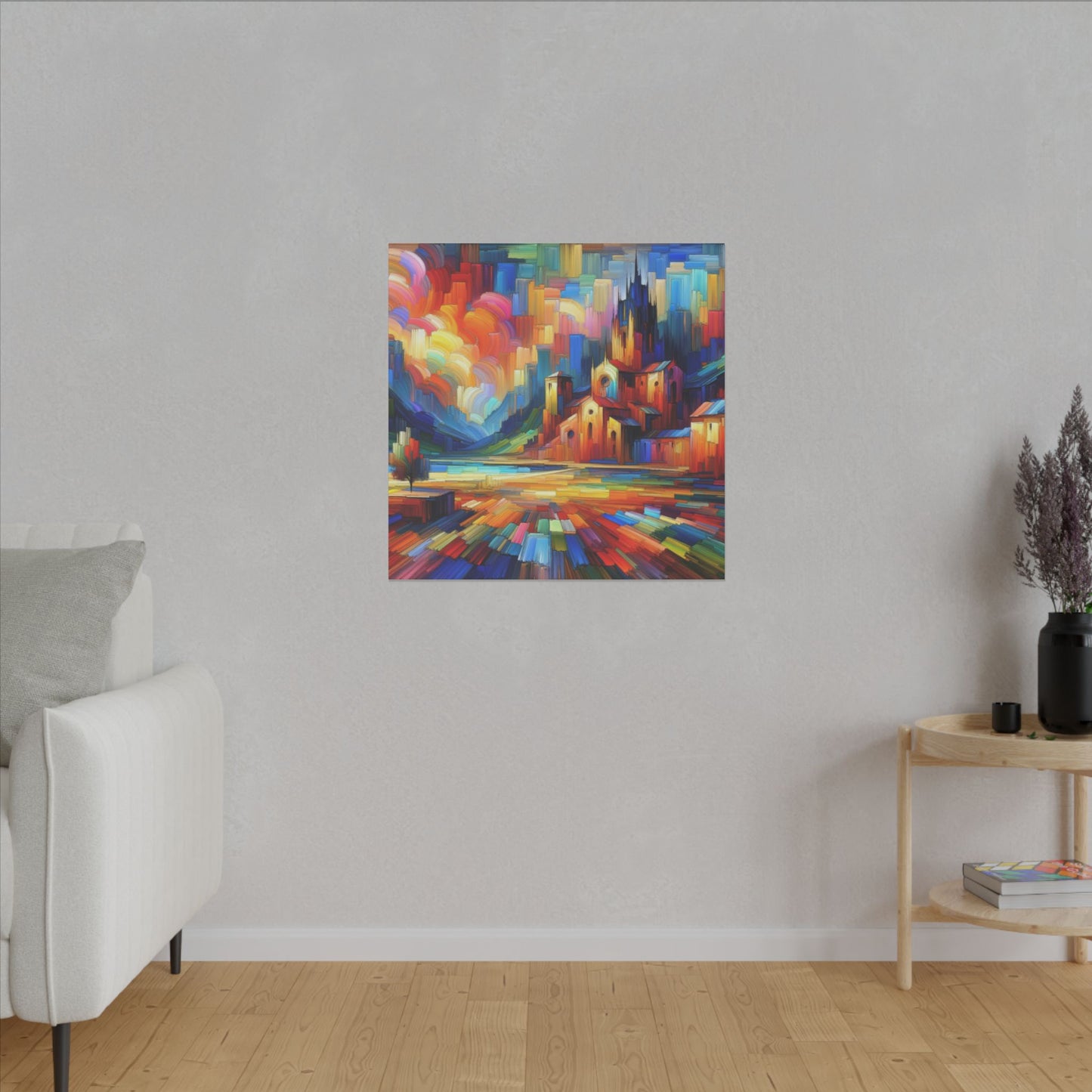 Little Town - Canvas