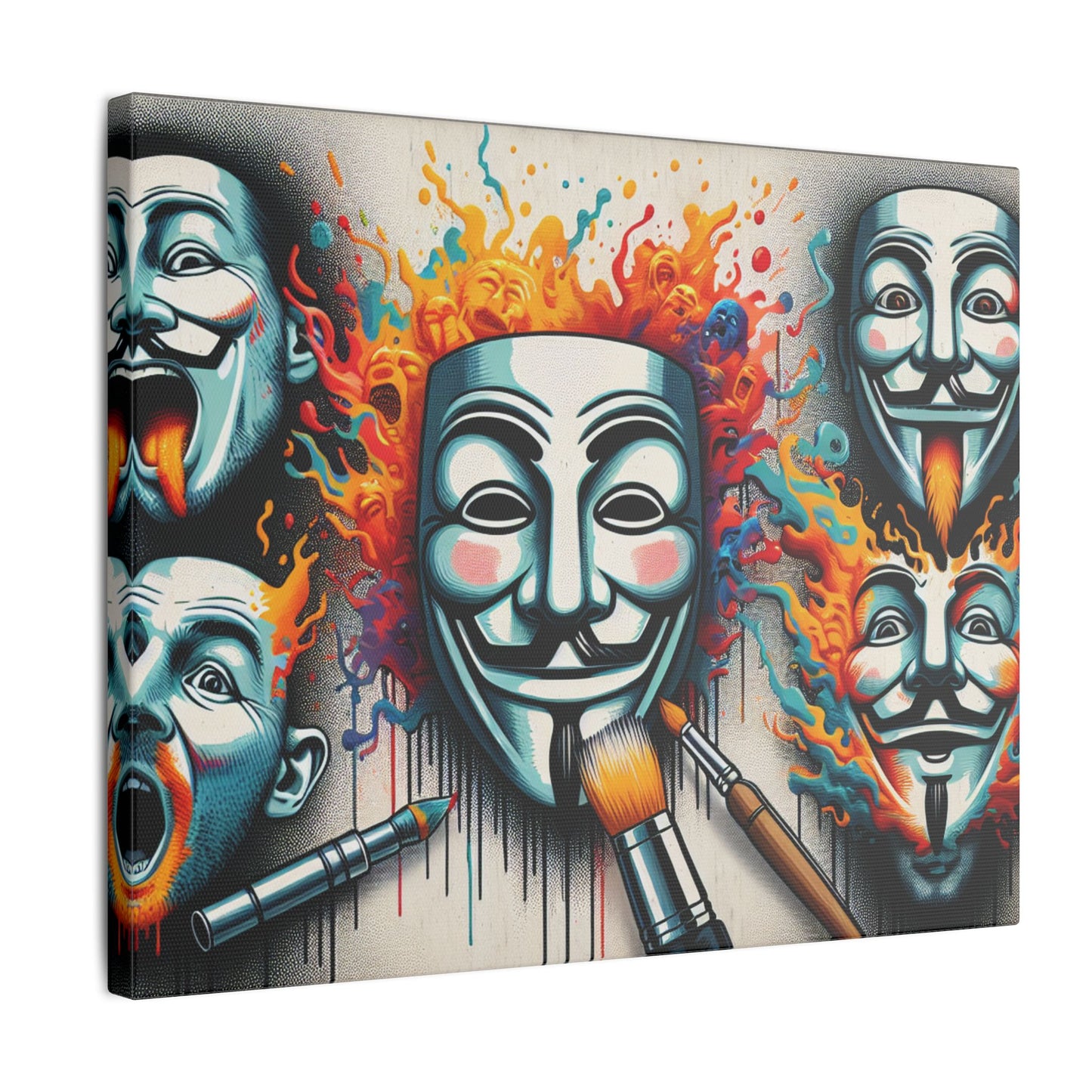 RetroBrush I - Canvas