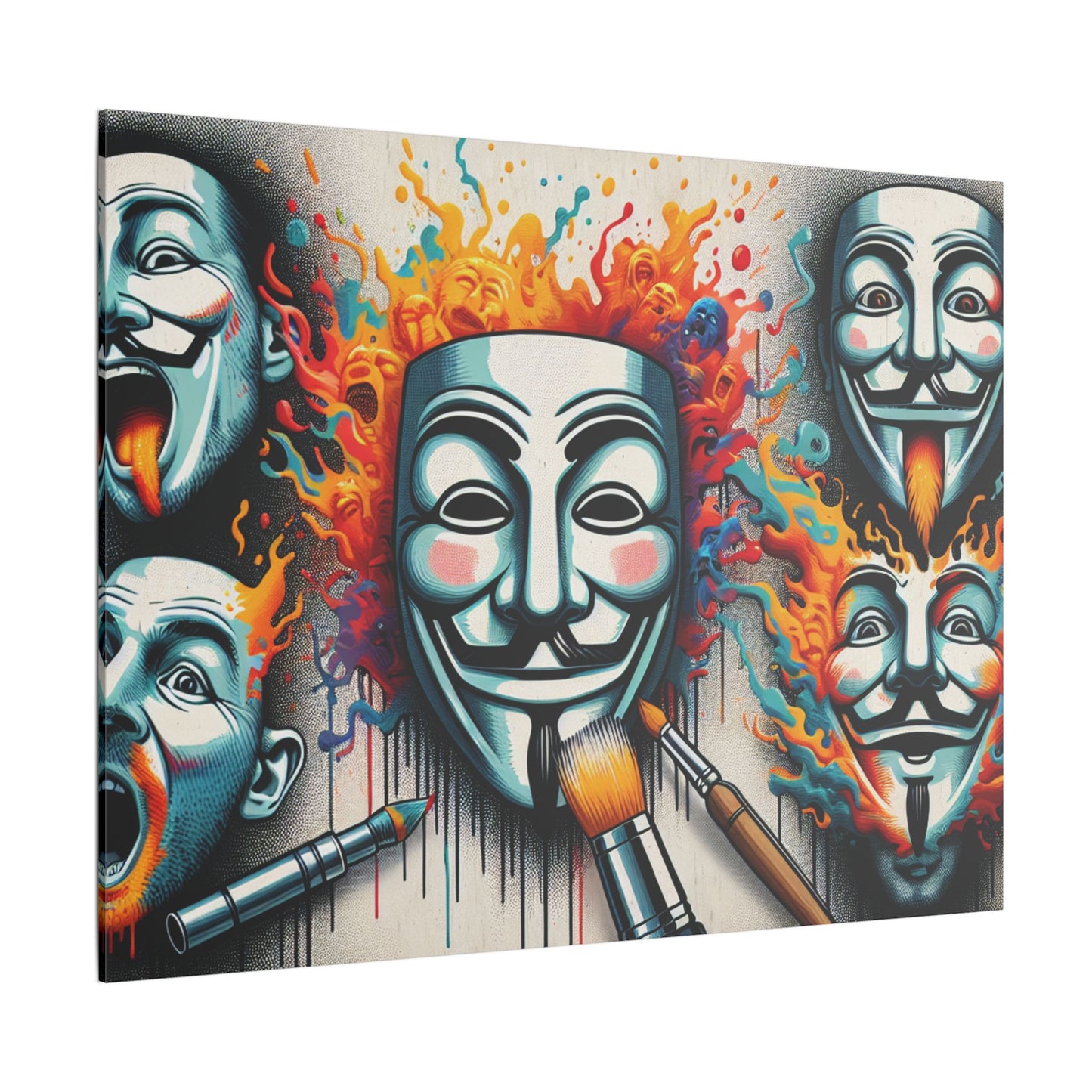 RetroBrush I - Canvas