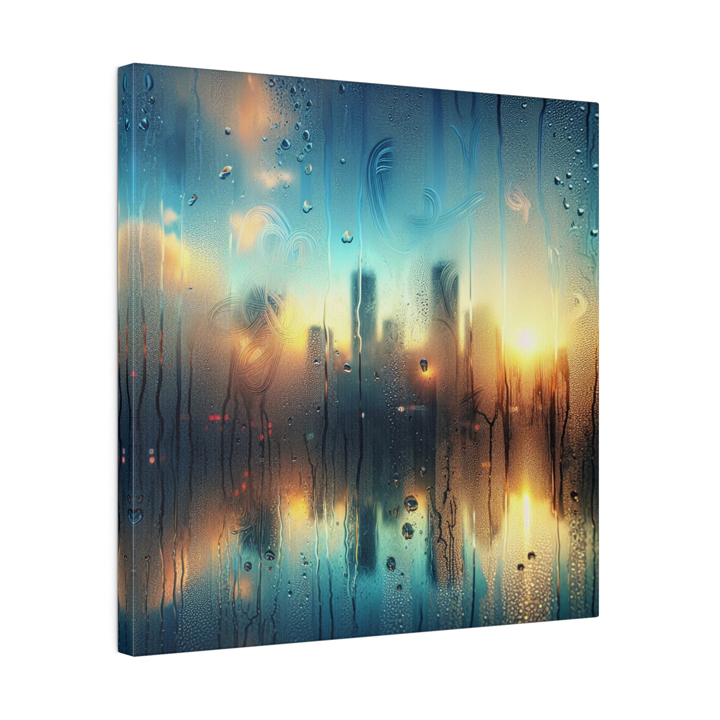 Retro Visions: A City - Canvas