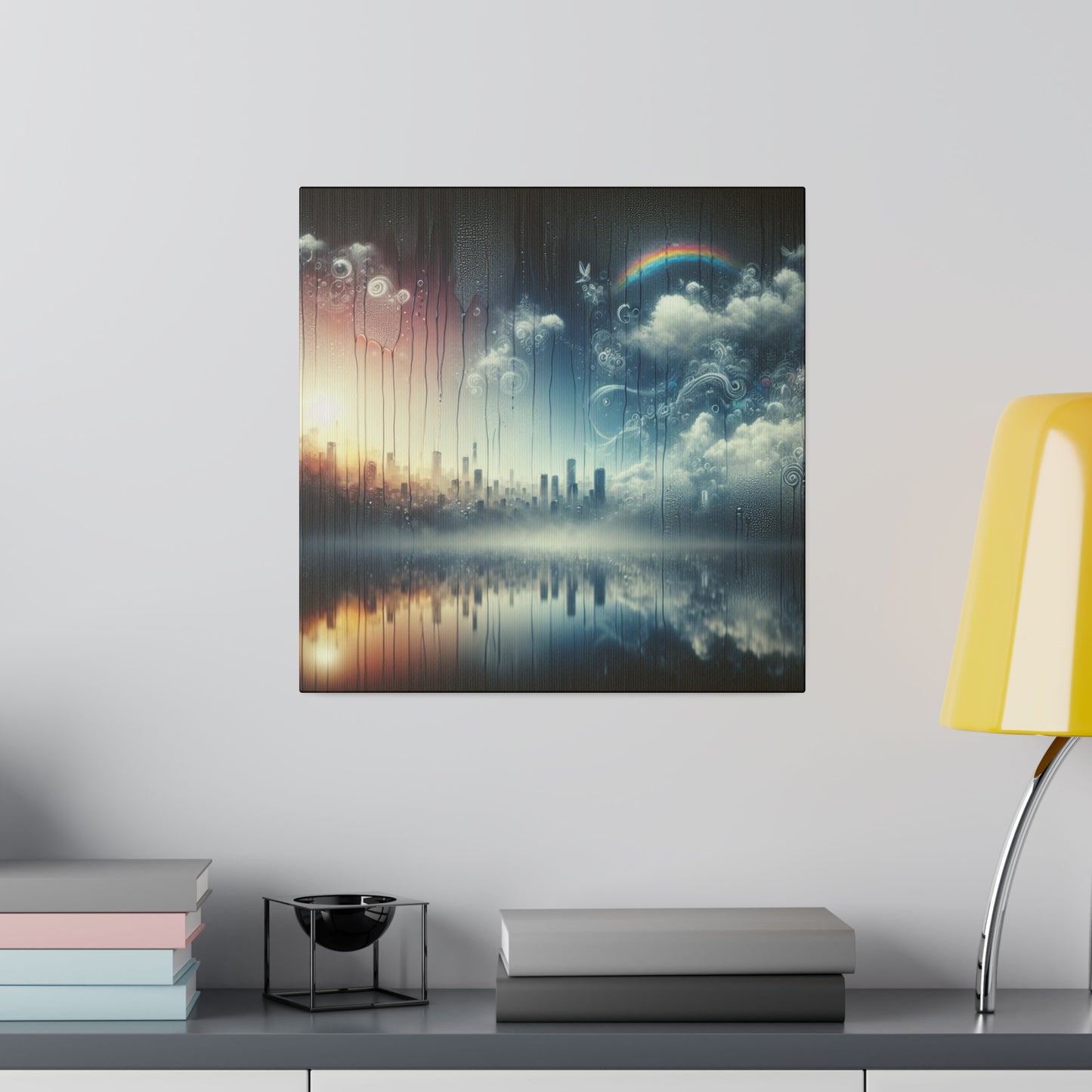 Retro Revival: Night - Canvas