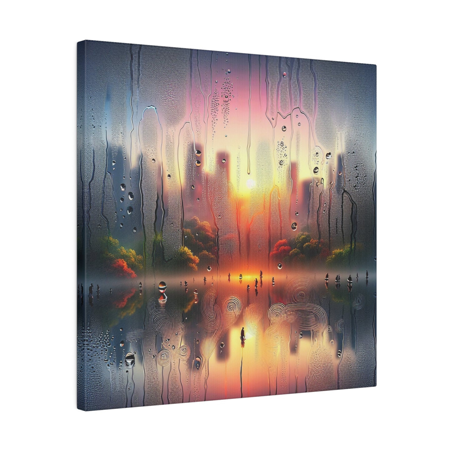 Nostalgic Neon Dreams - Canvas