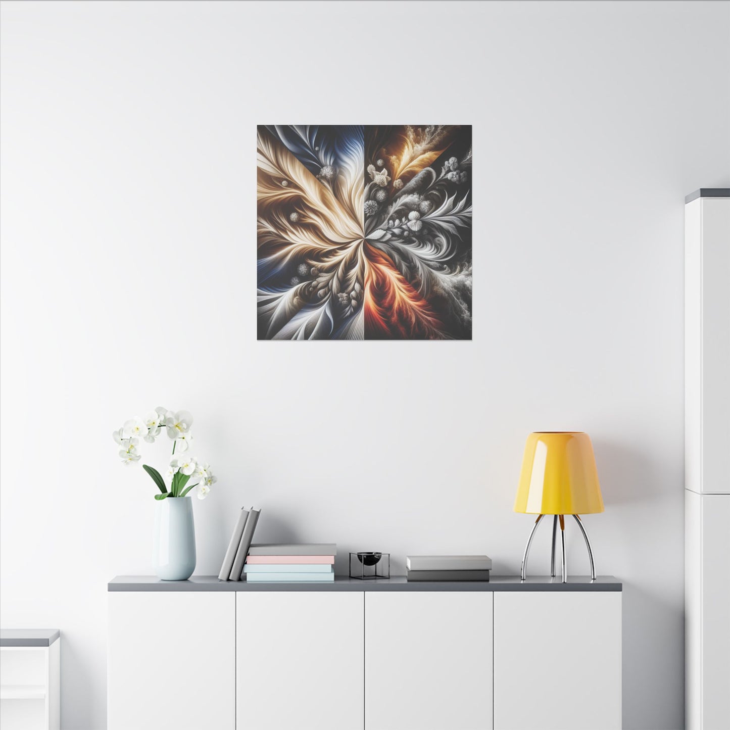 Flower Strike - Canvas