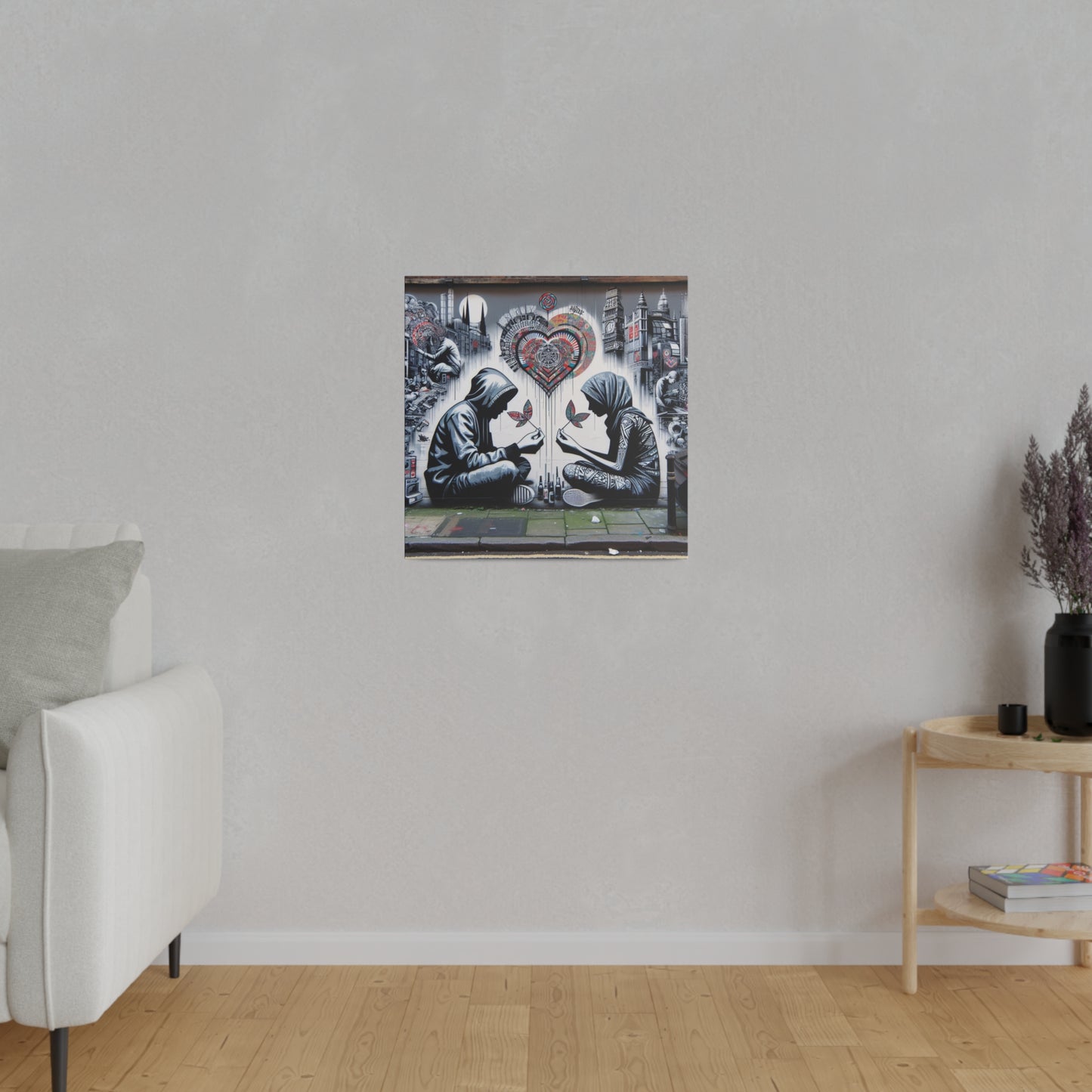Neon Dreams of the 90s - Canvas