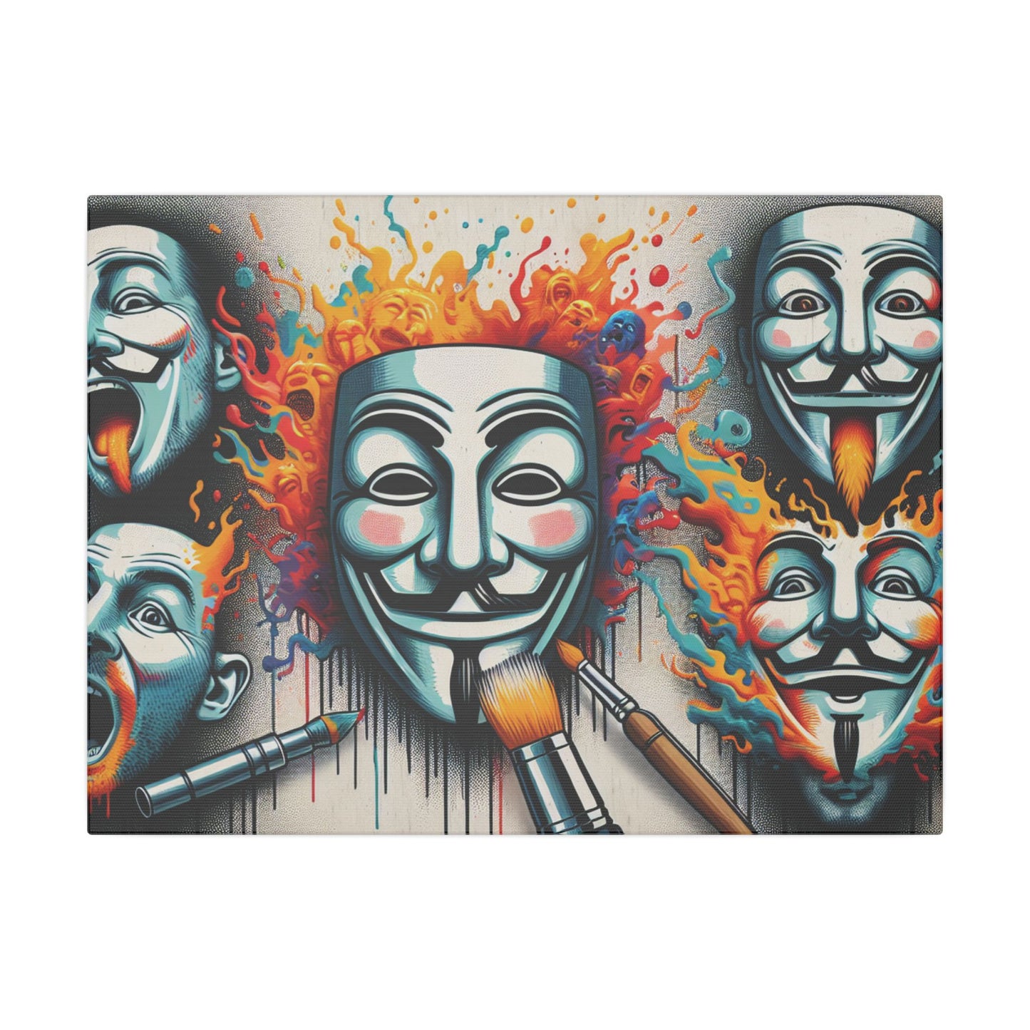 RetroBrush I - Canvas