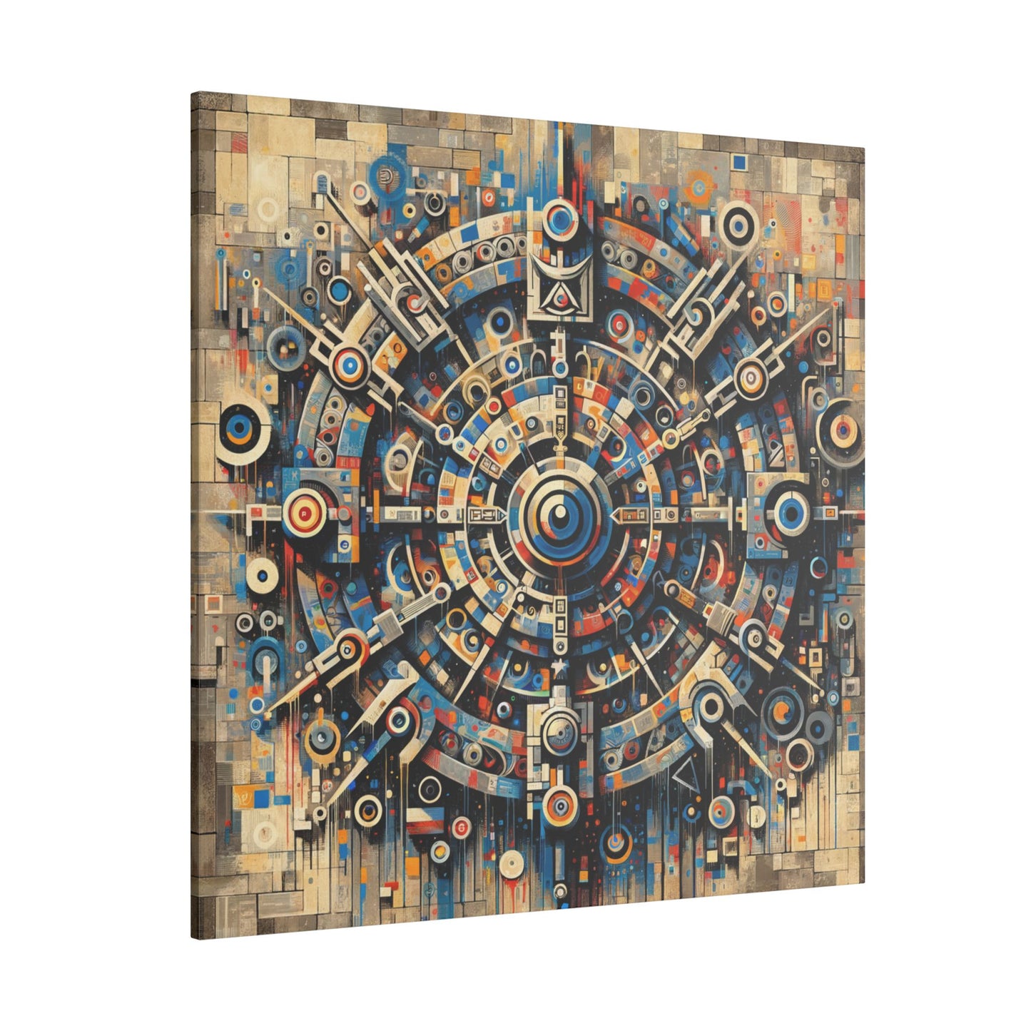 Geometric Symphony - Canvas