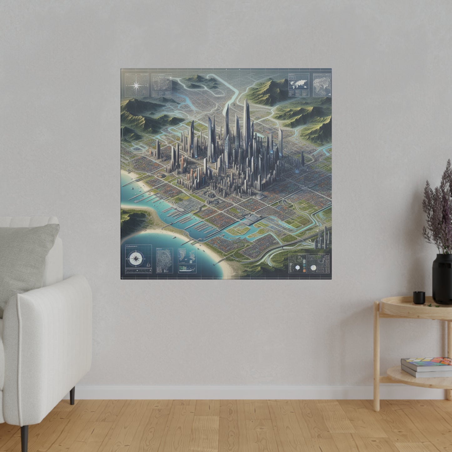 CartograFusion City - Canvas