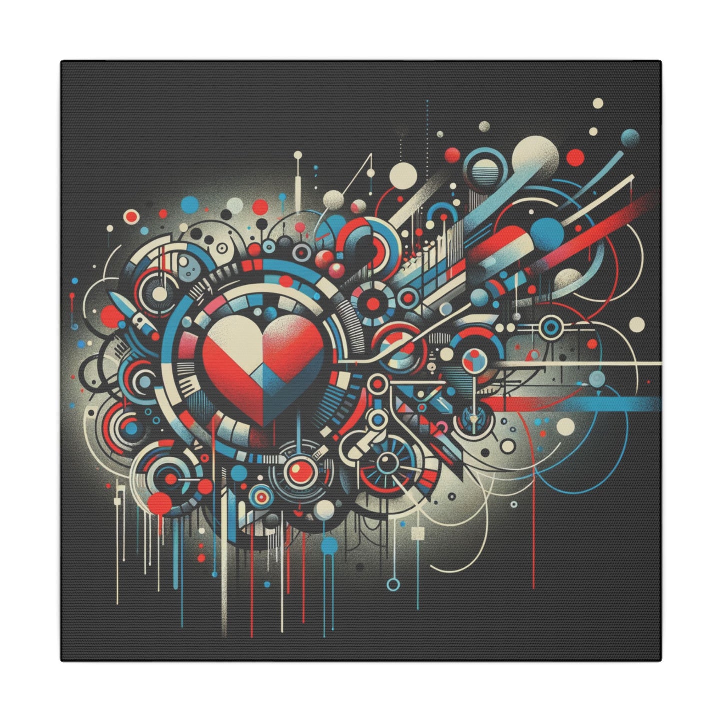 Love in Black - Canvas