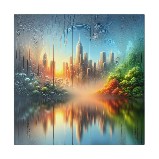 RetroWave Revival - Canvas