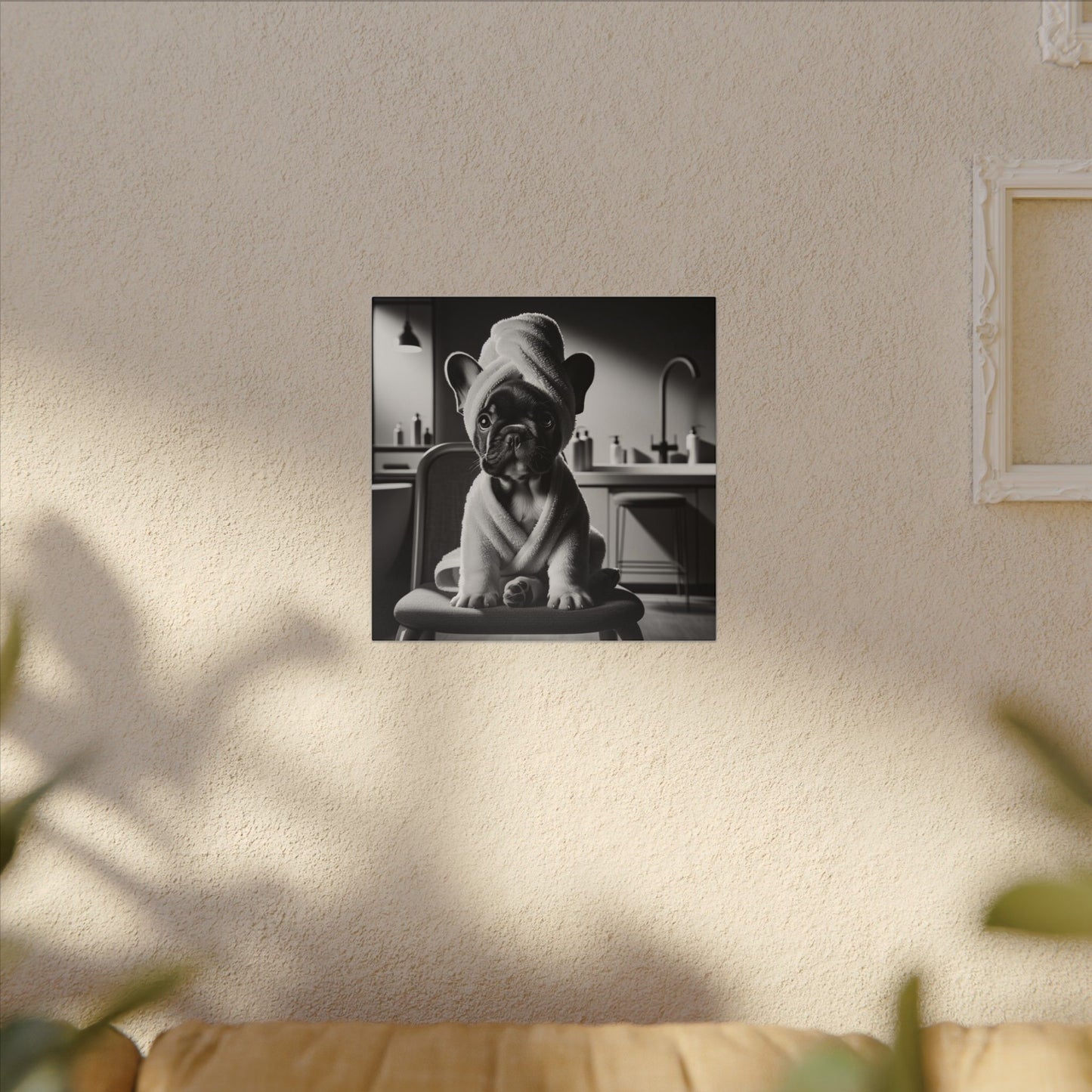 French Bull Dog Spa Experience - Canvas