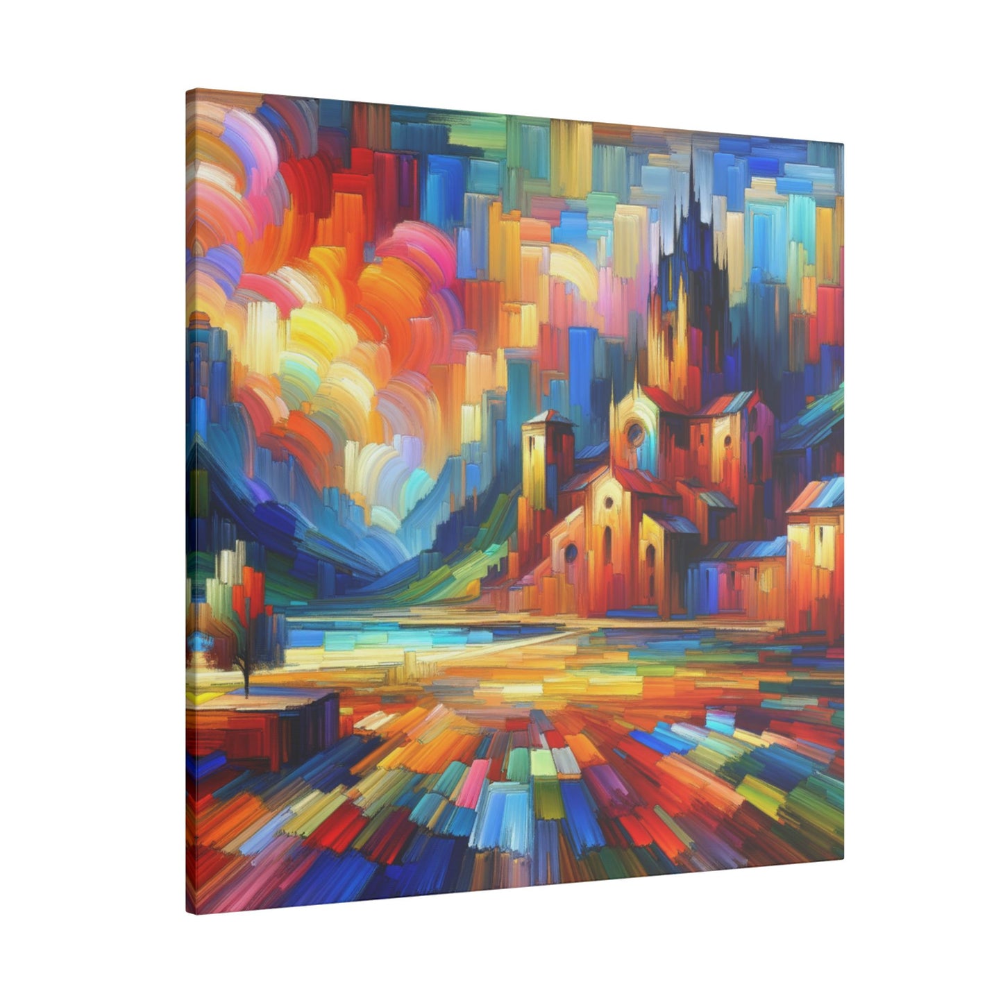 Little Town - Canvas