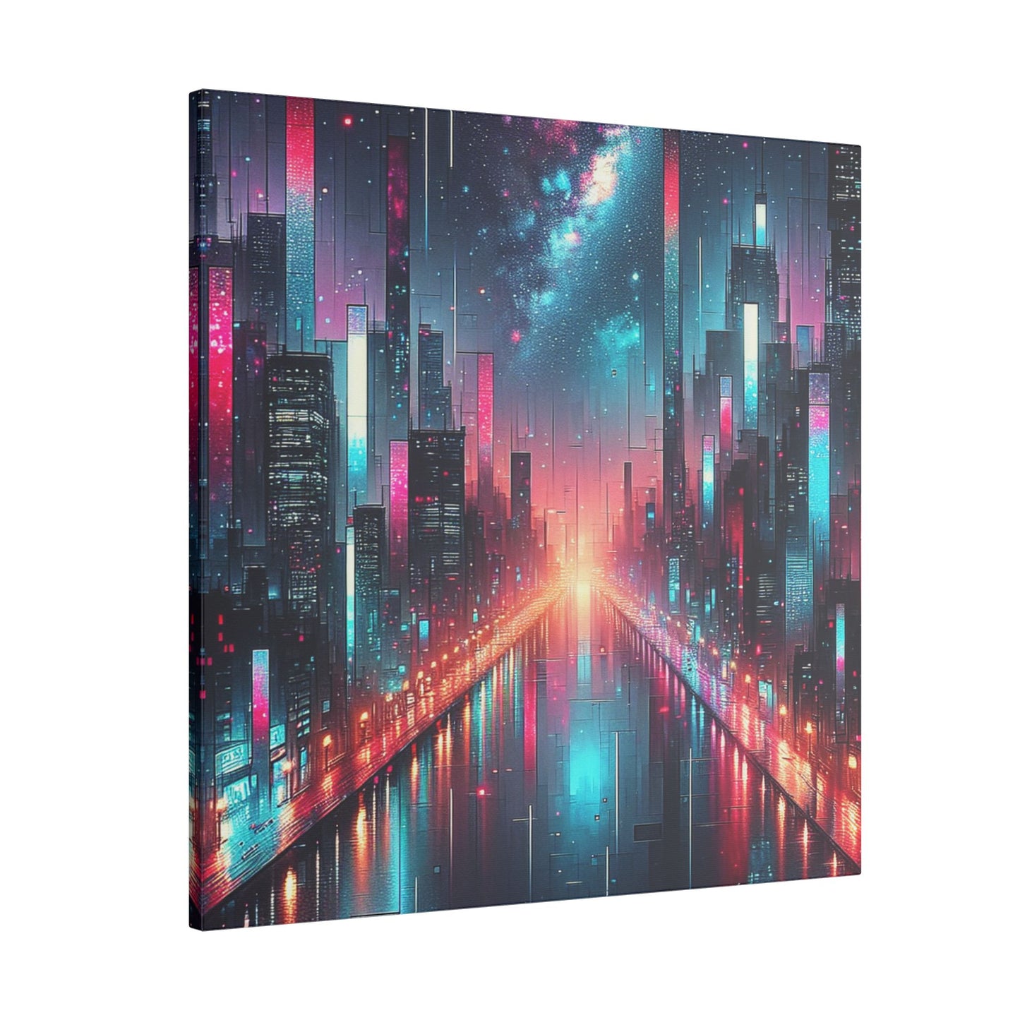 Pixel River - Canvas