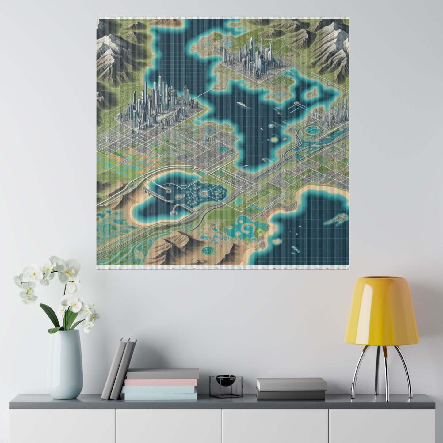 NaviMatrix City - Canvas