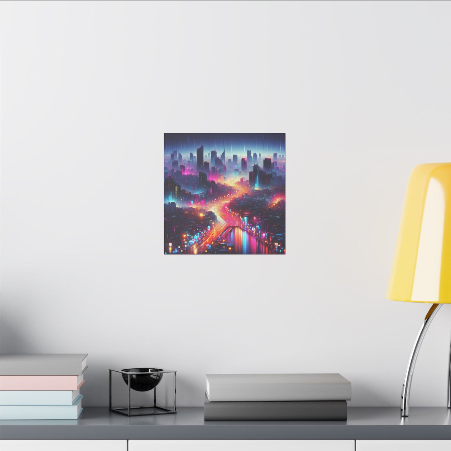 Neon Dreamscapes - Canvas