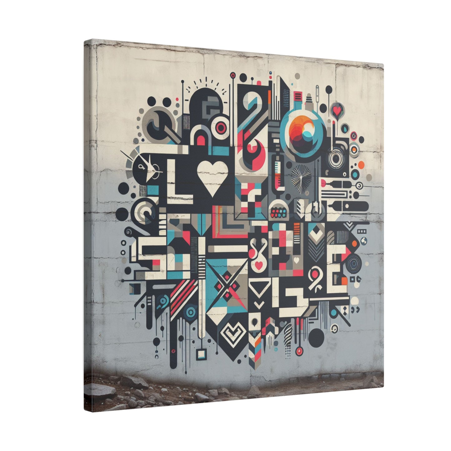 Love is a River - Canvas