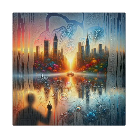 Trippy City - Canvas