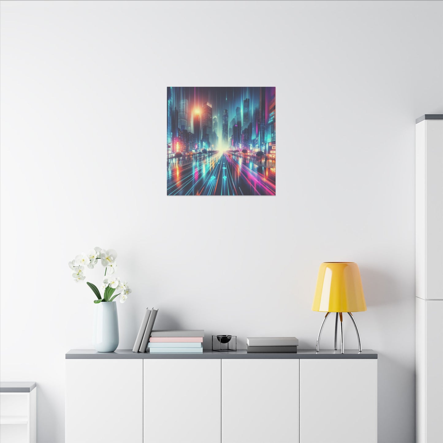 Neon Nostalgia - Canvas