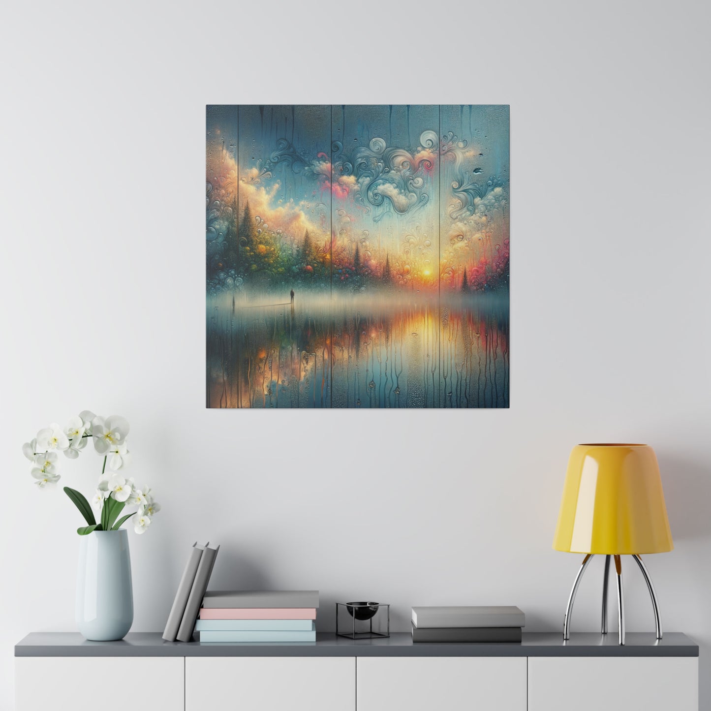 Nostalgic Dreamscape - Canvas