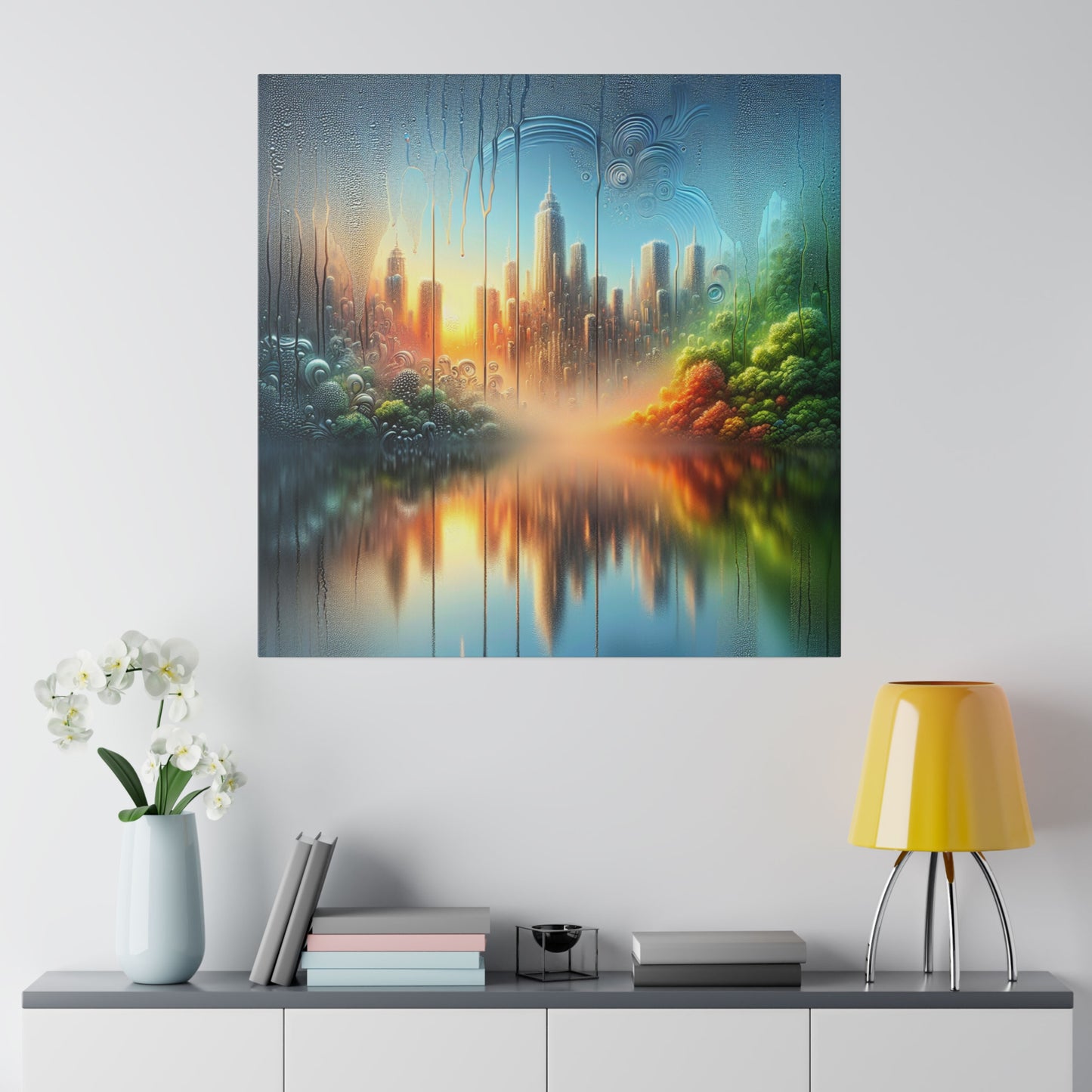 RetroWave Revival - Canvas