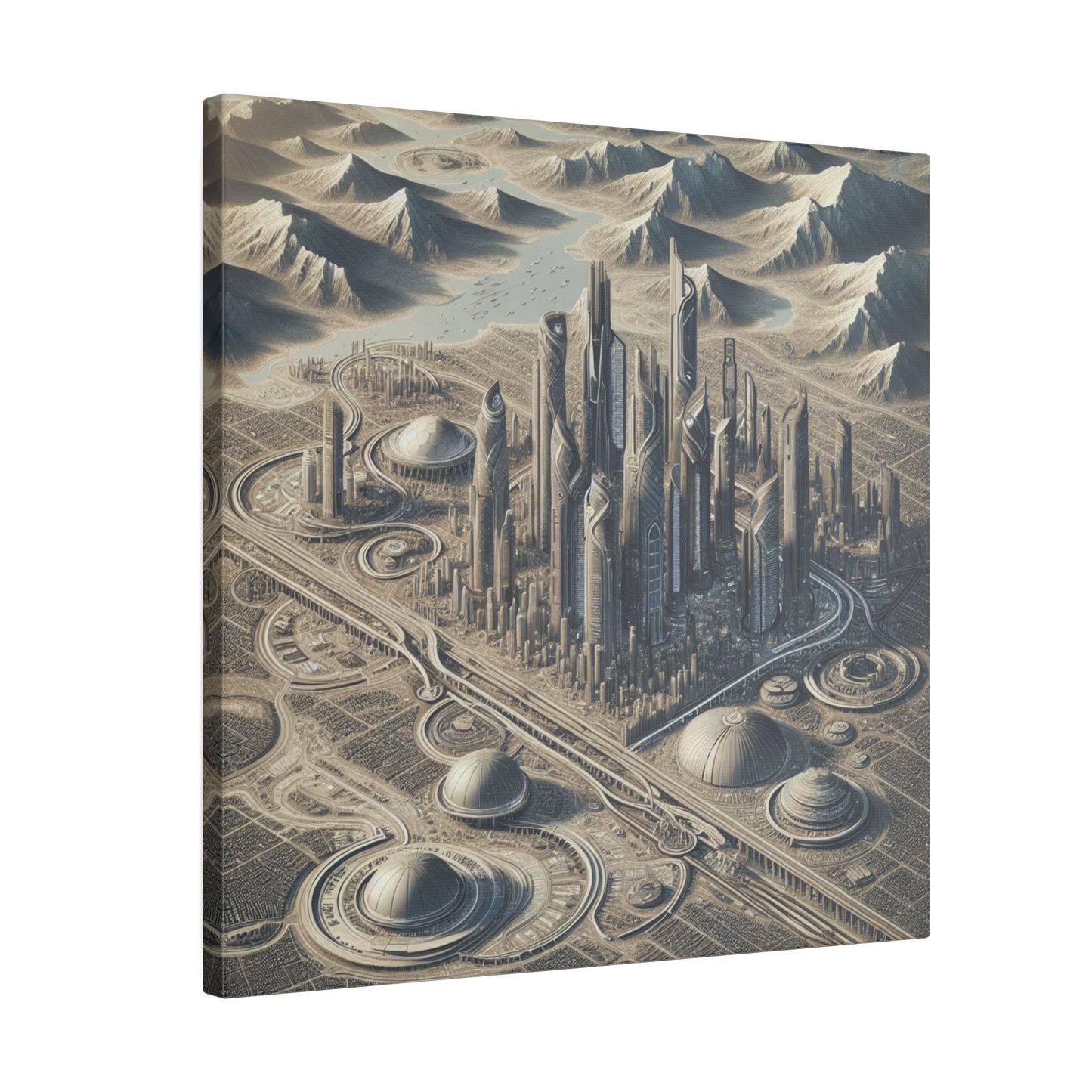 Cartographia Prime - Canvas
