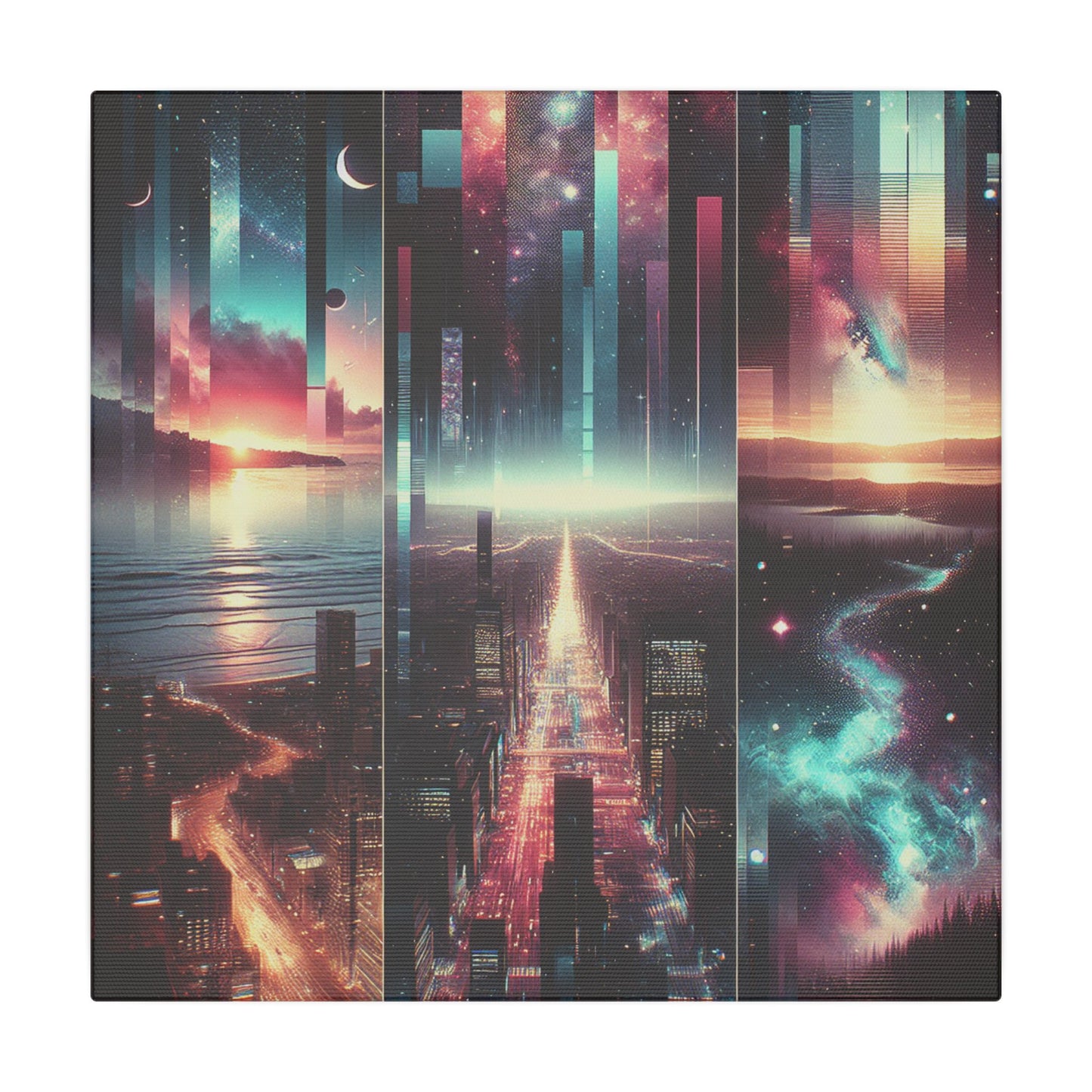 CyberCity Dreams - Canvas