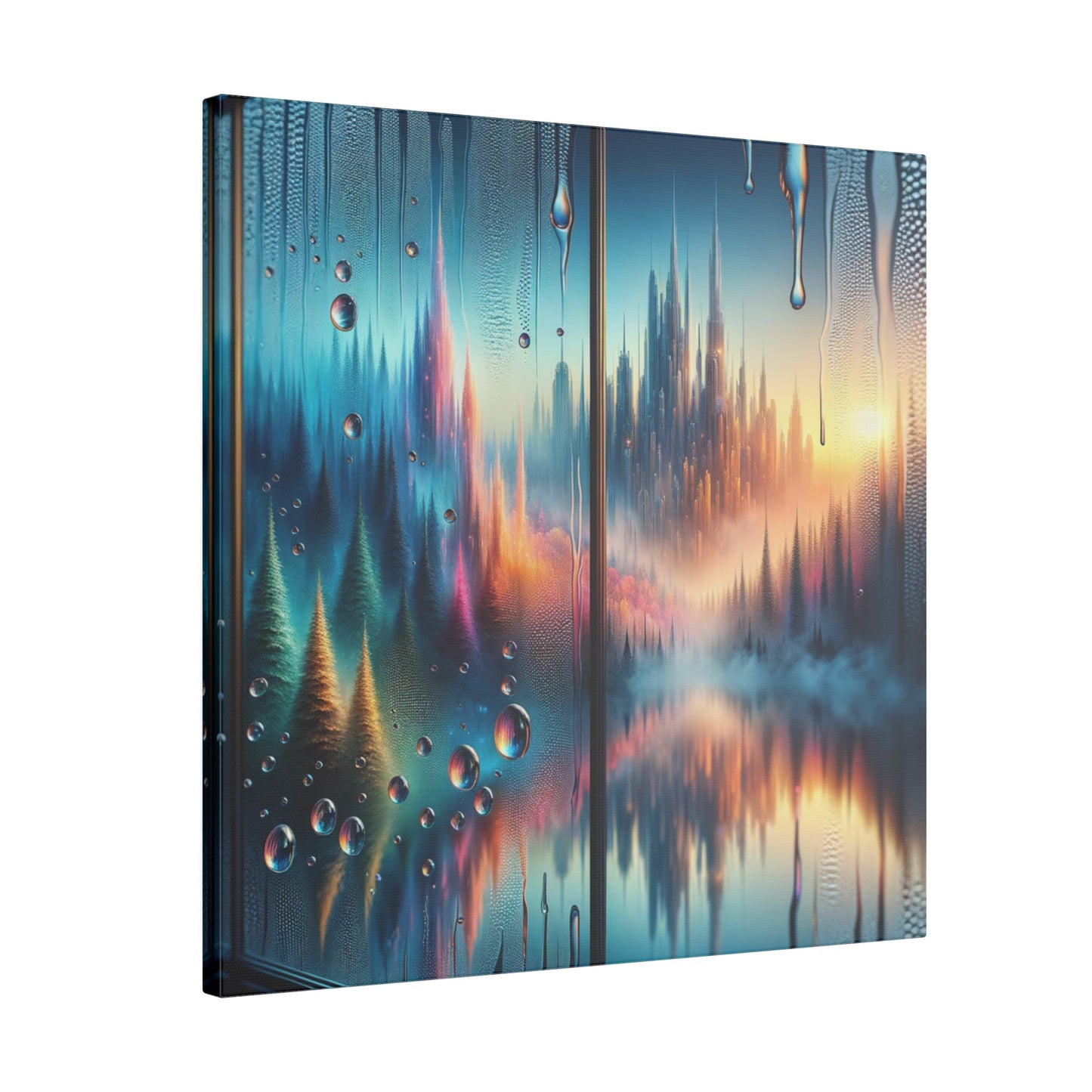 Through the Pane - Canvas