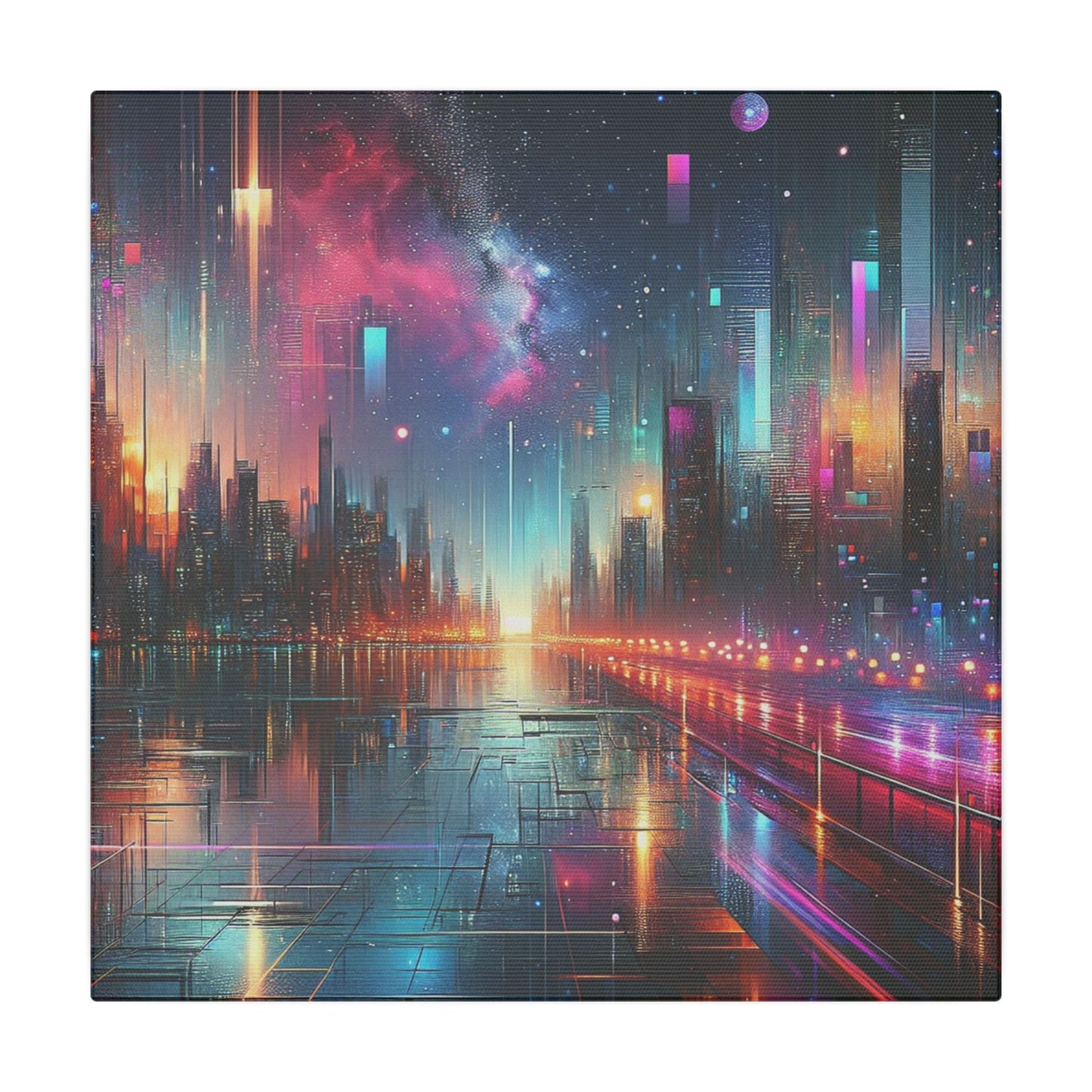 Mirror Sidewalk - Canvas