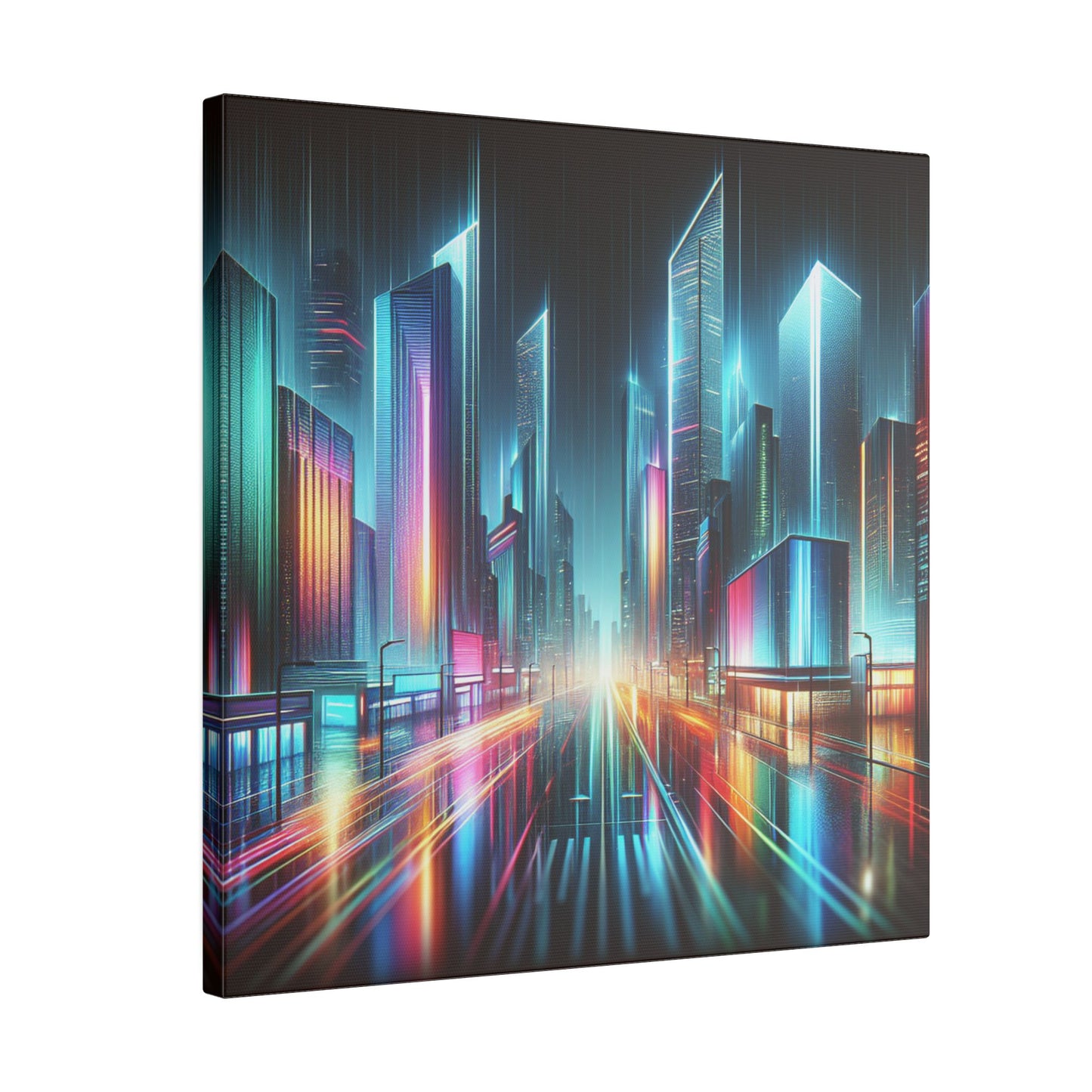 Neon Dreams - Canvas