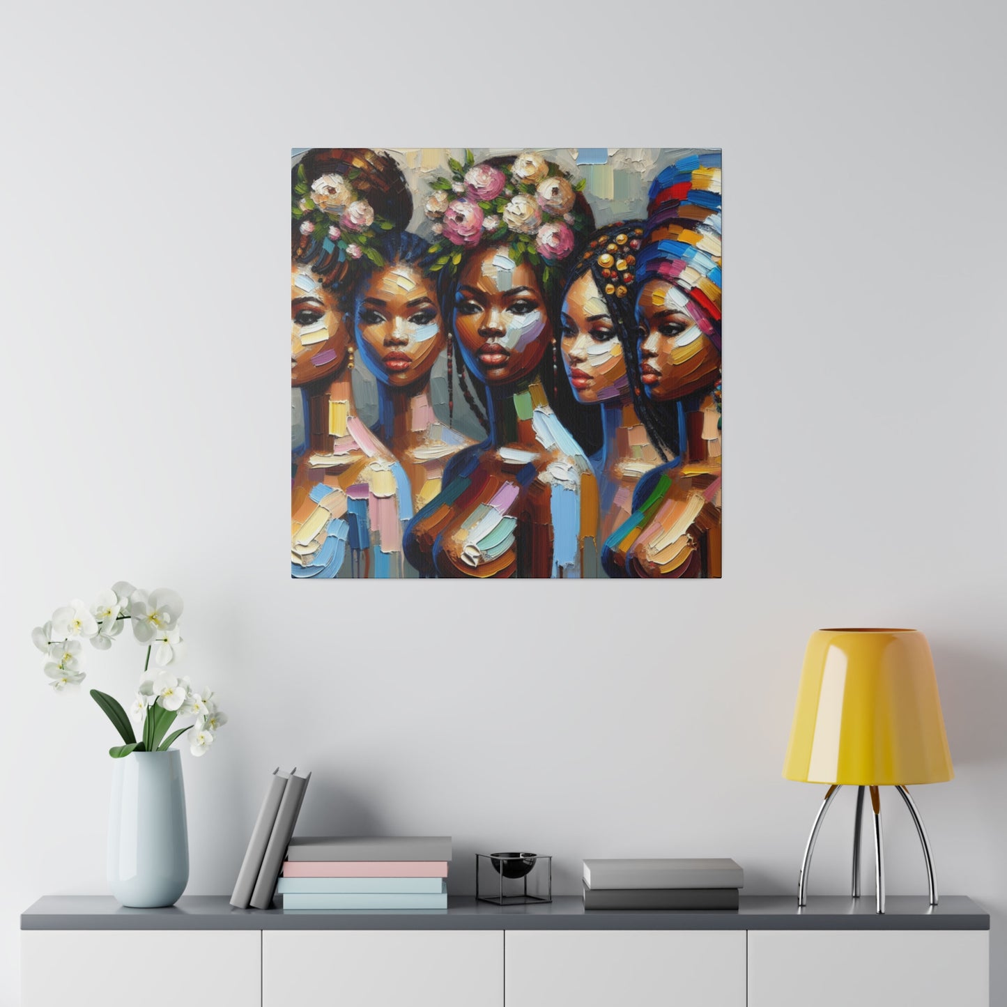 "Queens" Francesca Montague - Canvas