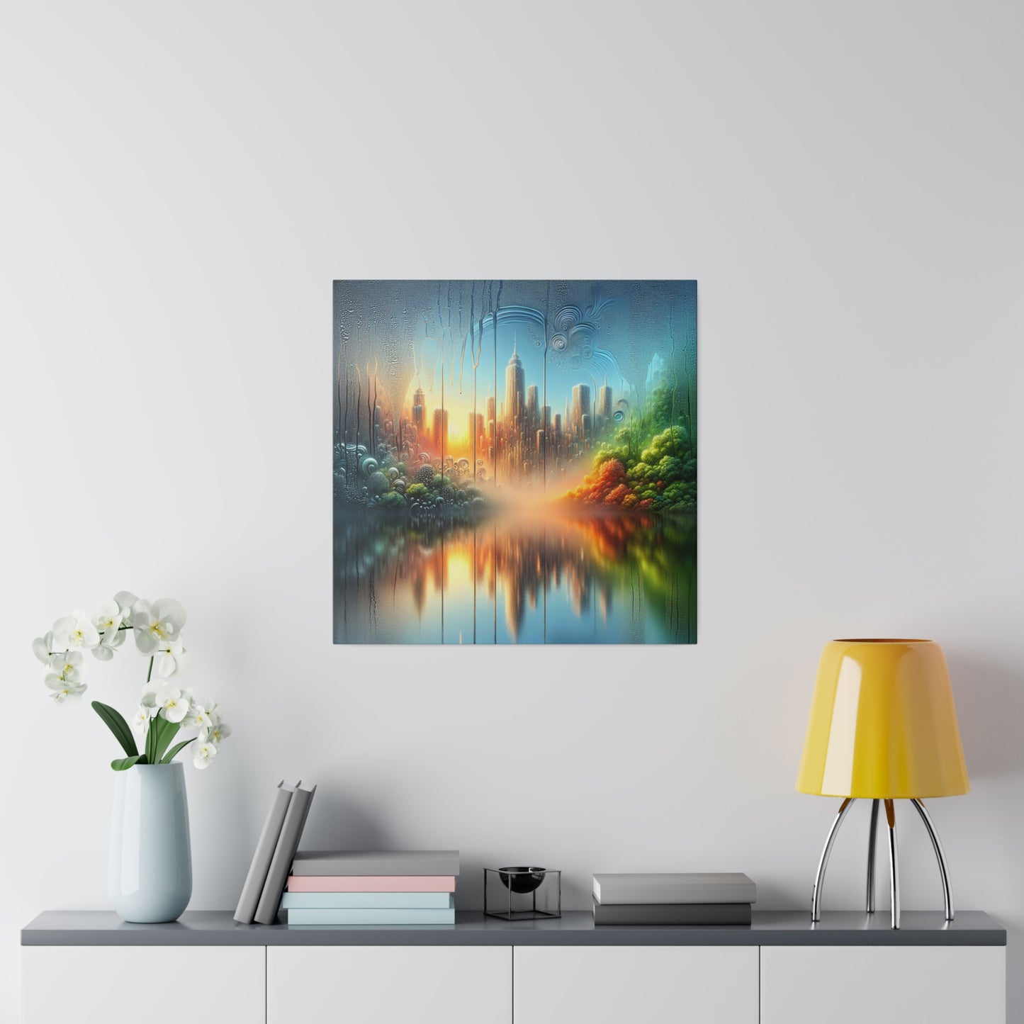RetroWave Revival - Canvas