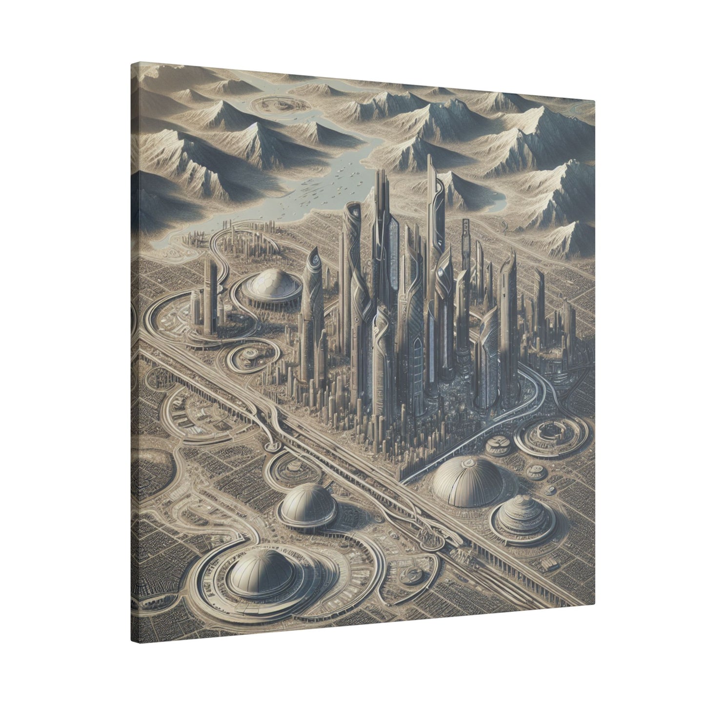 Cartographia Prime - Canvas