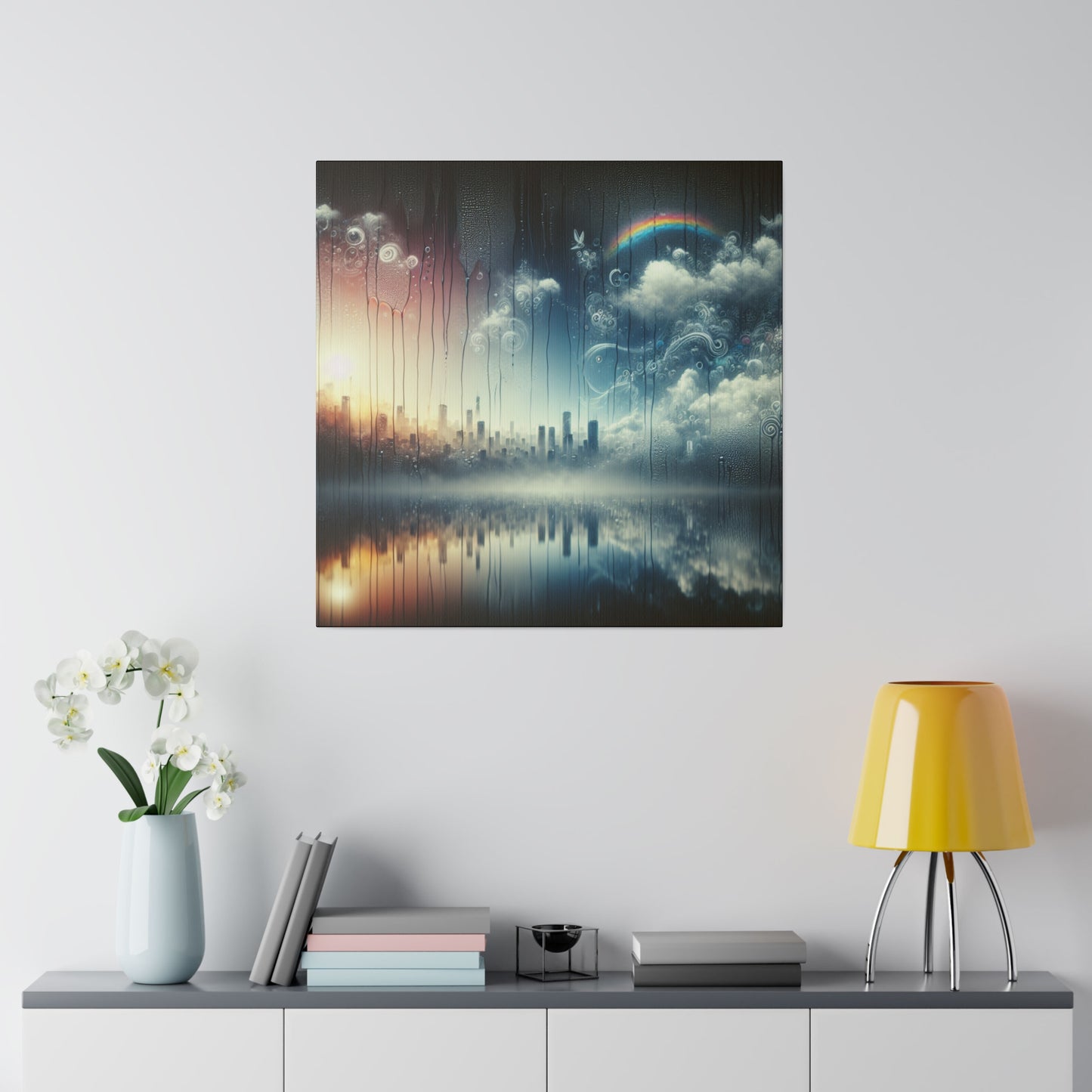 Retro Revival: Night - Canvas