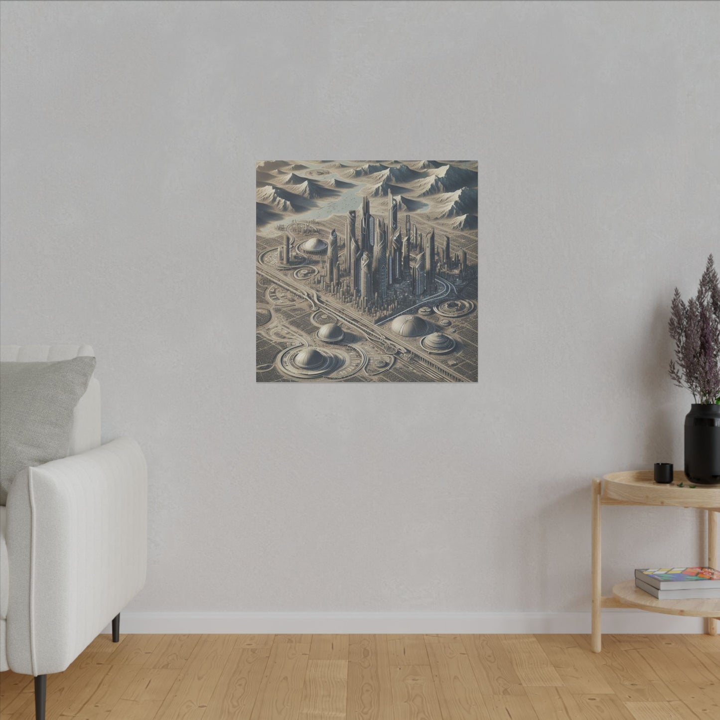 Cartographia Prime - Canvas