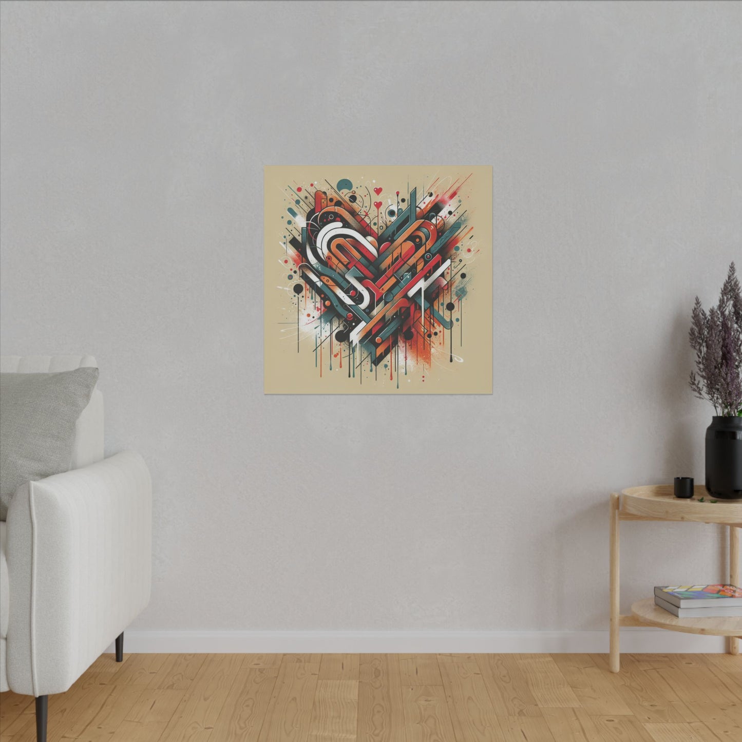 Bleeding Heart - Canvas