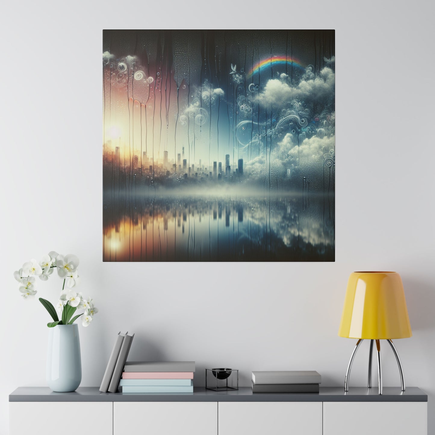 Retro Revival: Night - Canvas