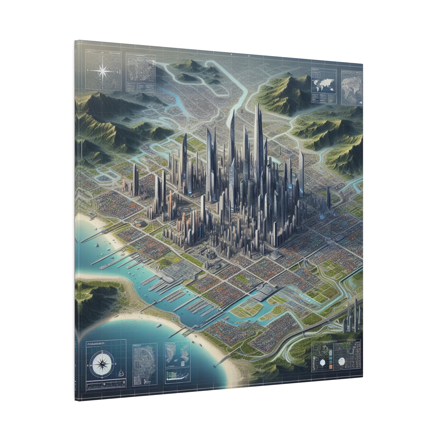 CartograFusion City - Canvas