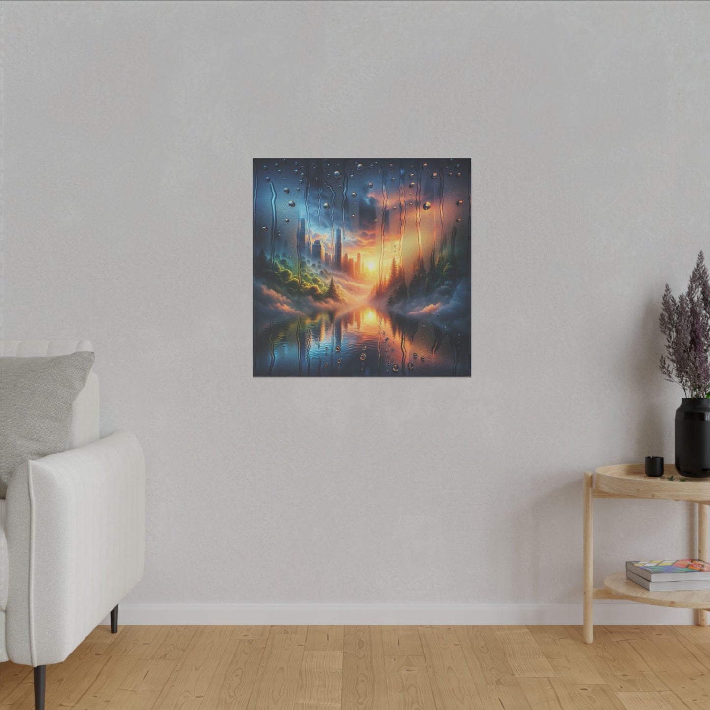 Through the Haze - Canvas