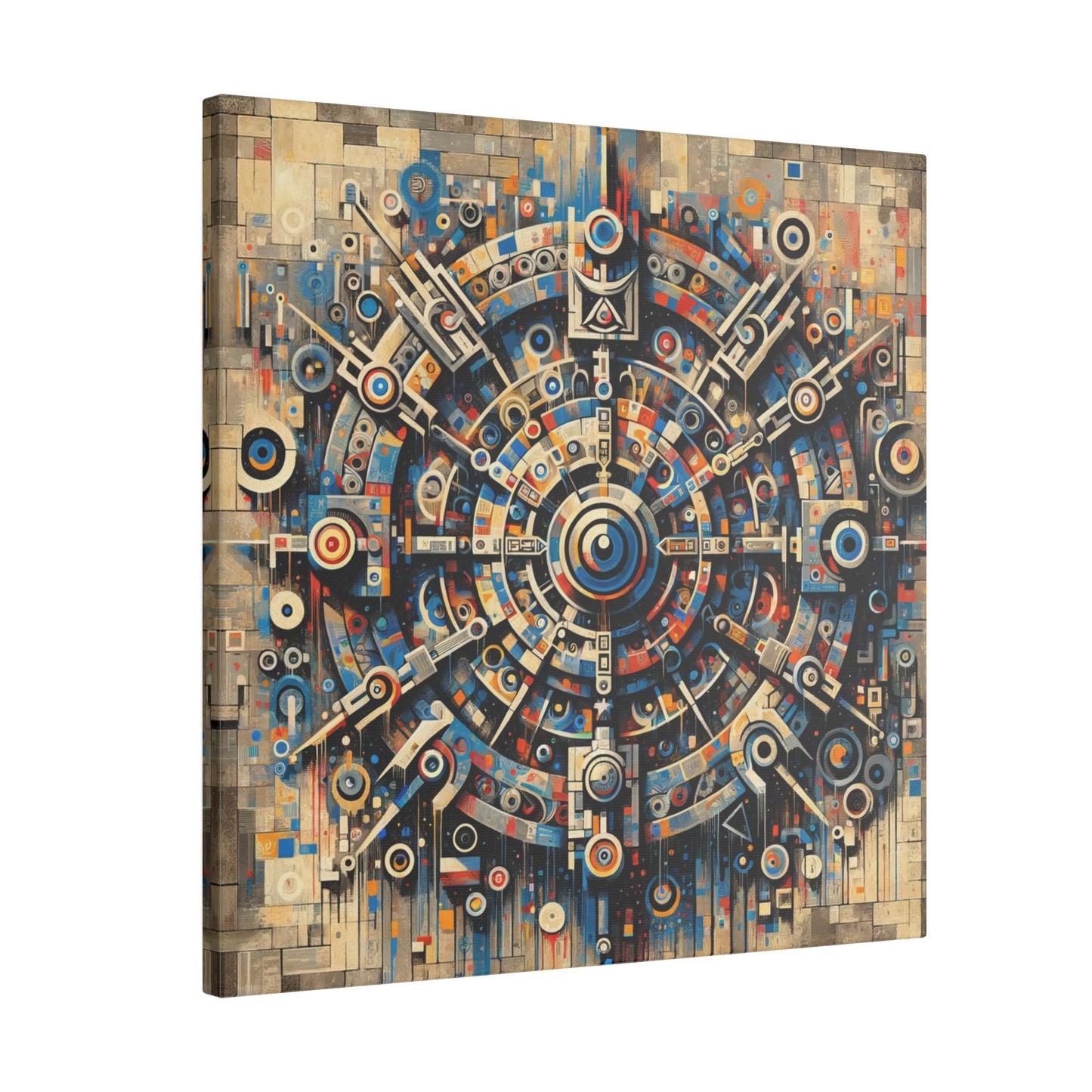 Geometric Symphony - Canvas