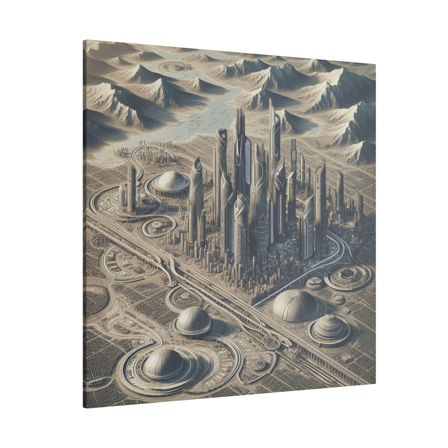Cartographia Prime - Canvas
