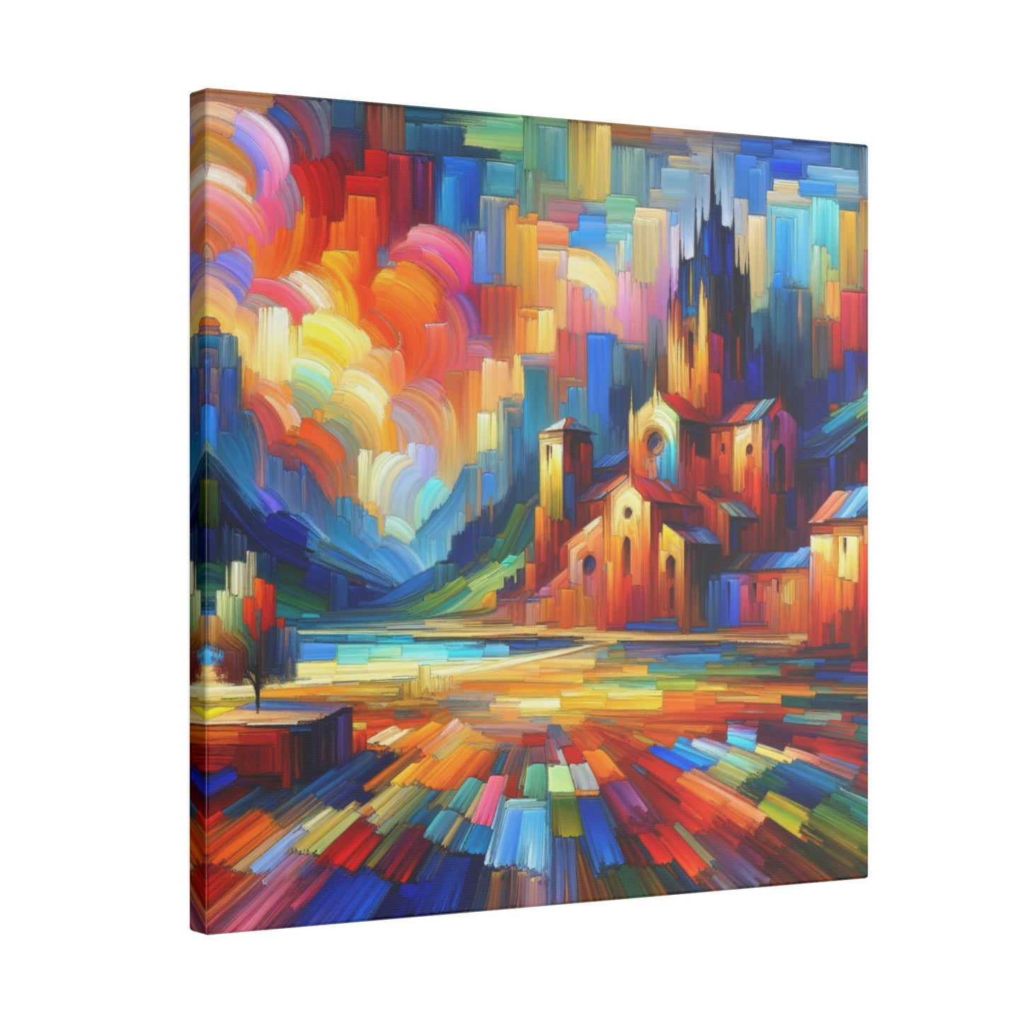 Little Town - Canvas