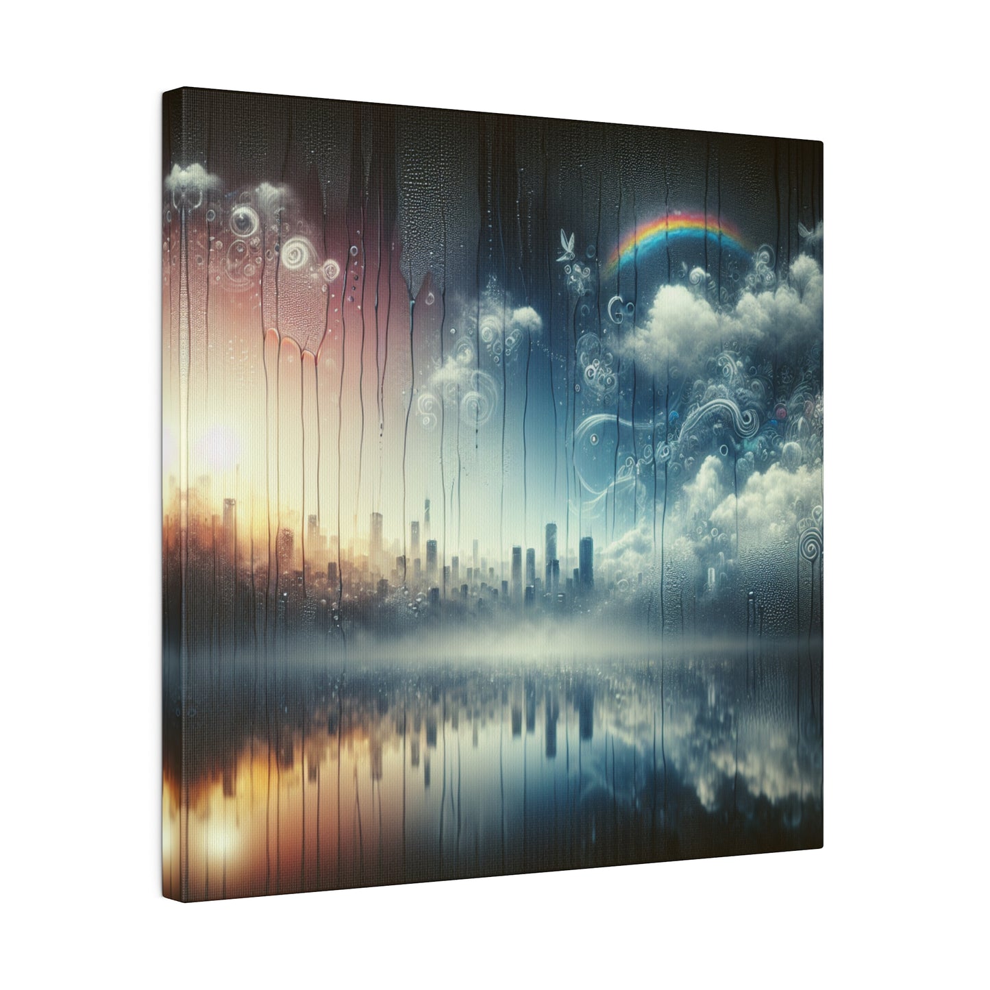 Retro Revival: Night - Canvas