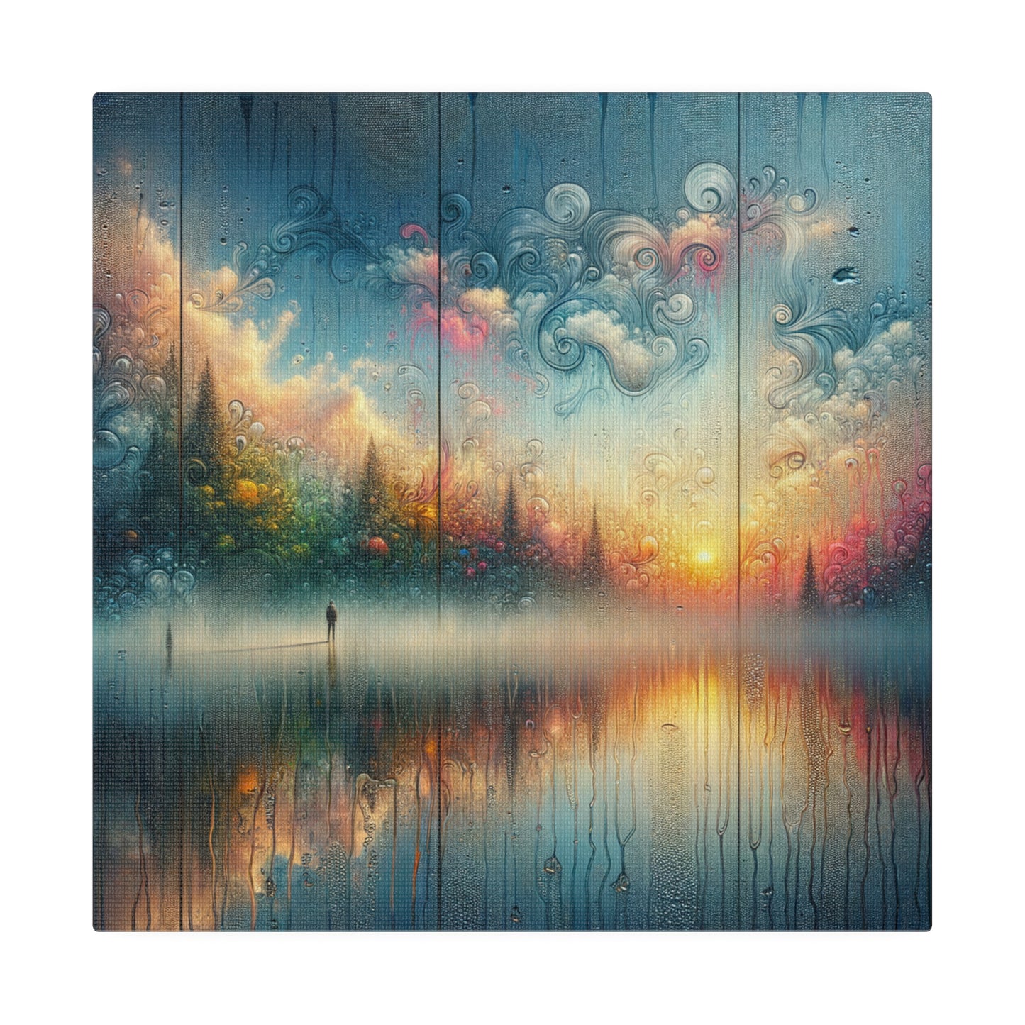 Nostalgic Dreamscape - Canvas