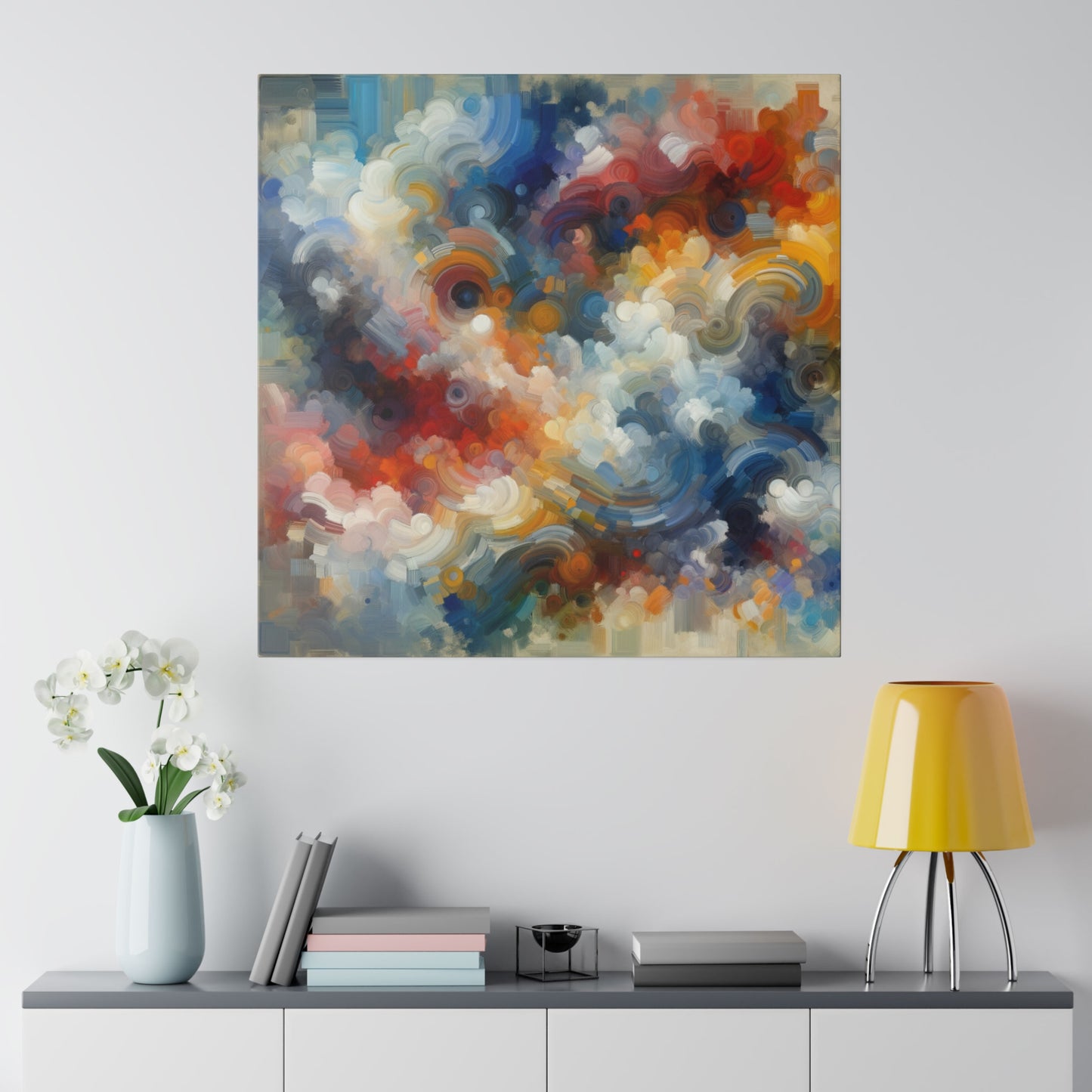Wind and Clouds - Canvas