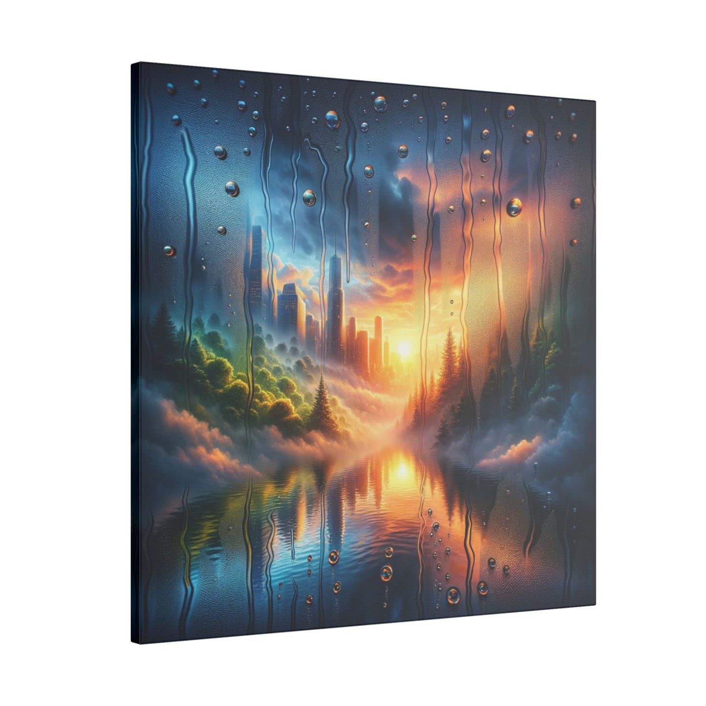 Through the Haze - Canvas