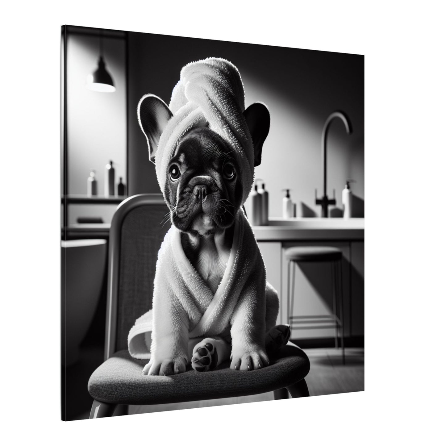 French Bull Dog Spa Experience - Canvas