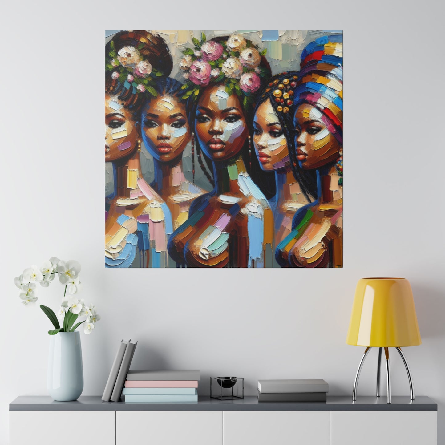 "Queens" Francesca Montague - Canvas