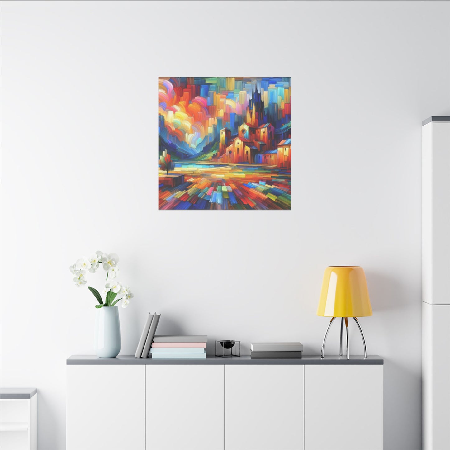 Little Town - Canvas