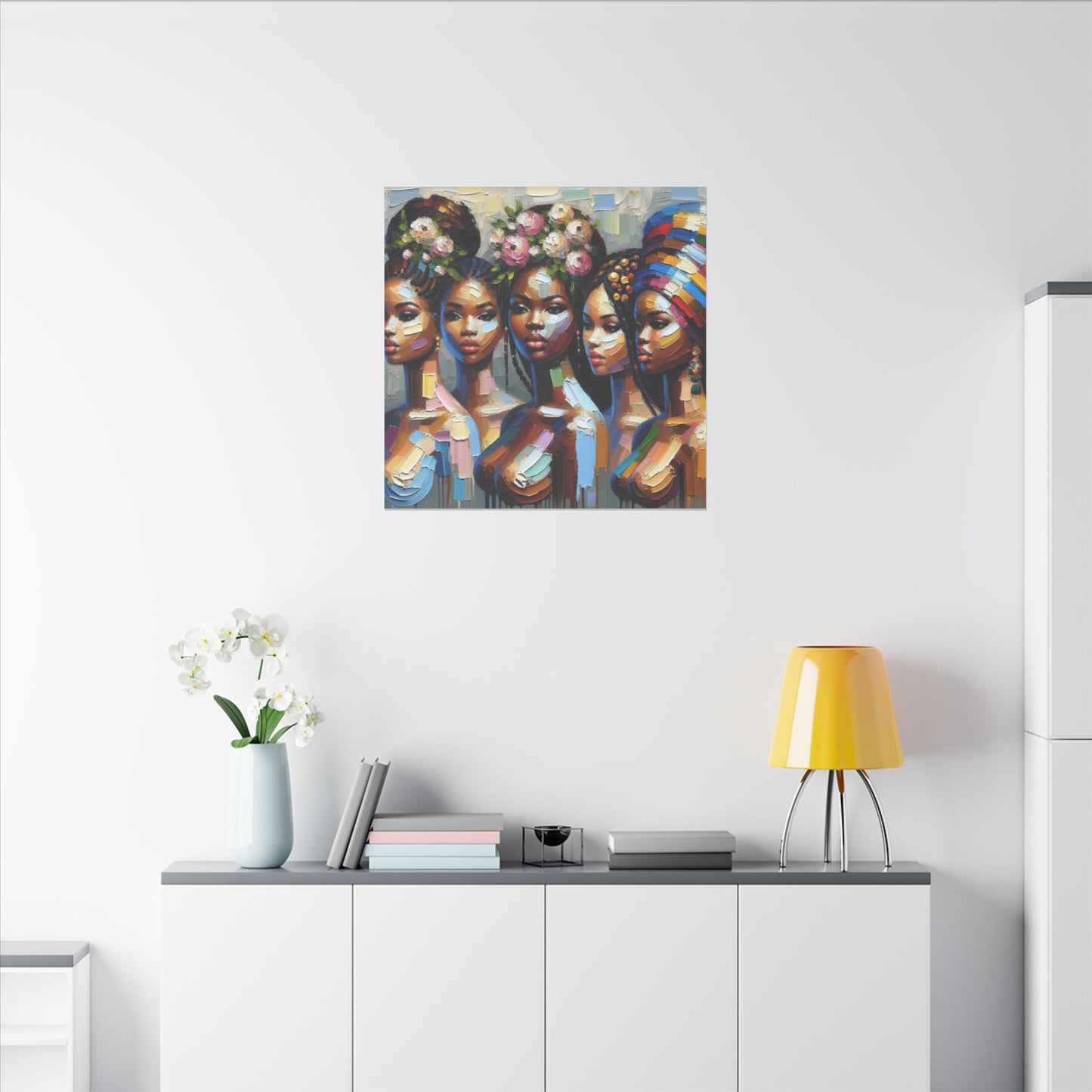 "Queens" Francesca Montague - Canvas